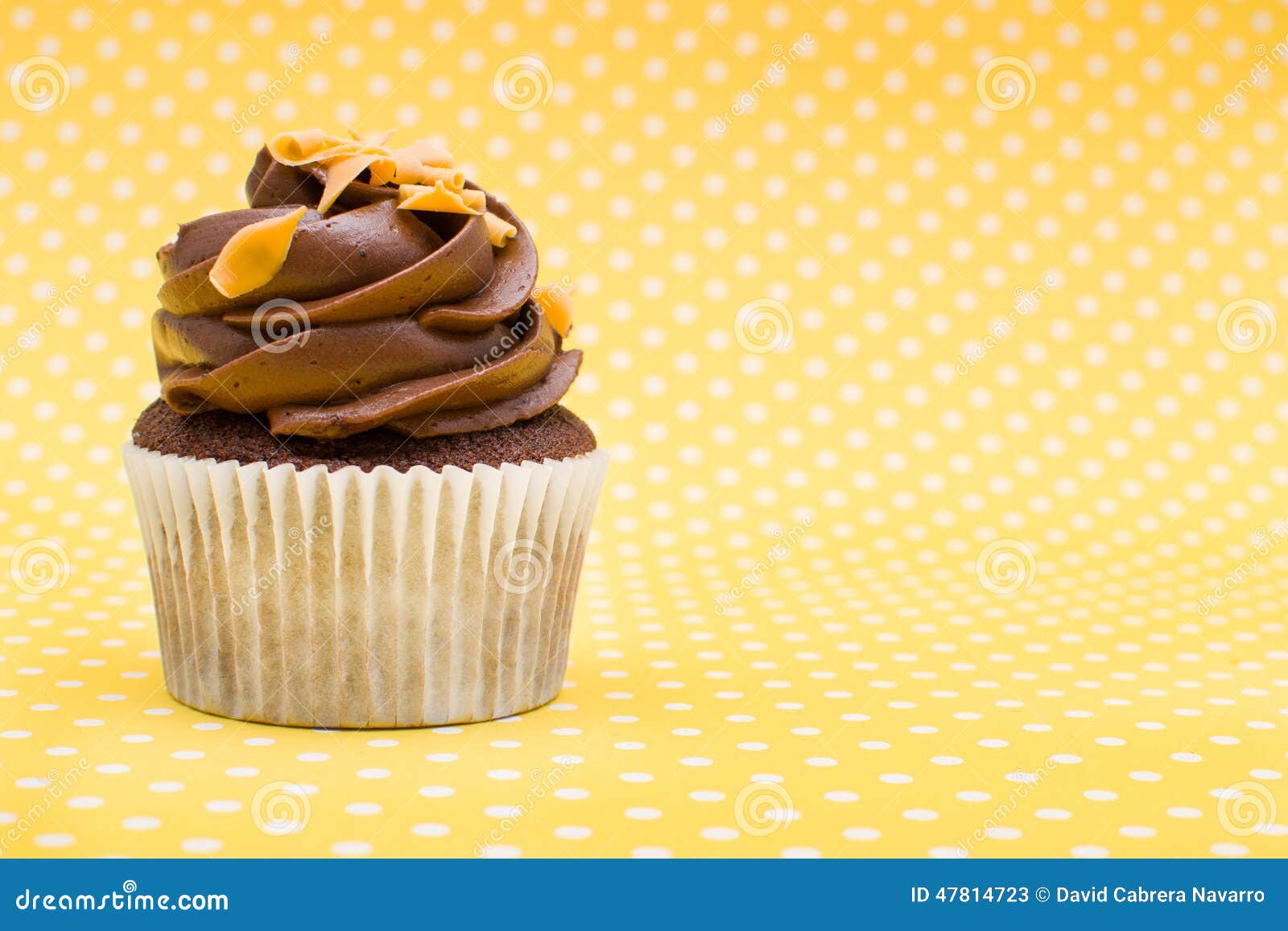 Cupcake stock image. Image of vintage, dots, cupcakes - 47814723