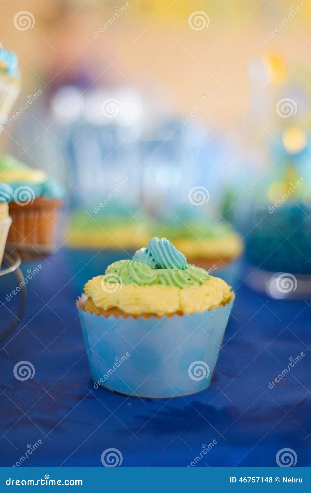 Cupcake stock photo. Image of colors, sprinkles, treat 46757148