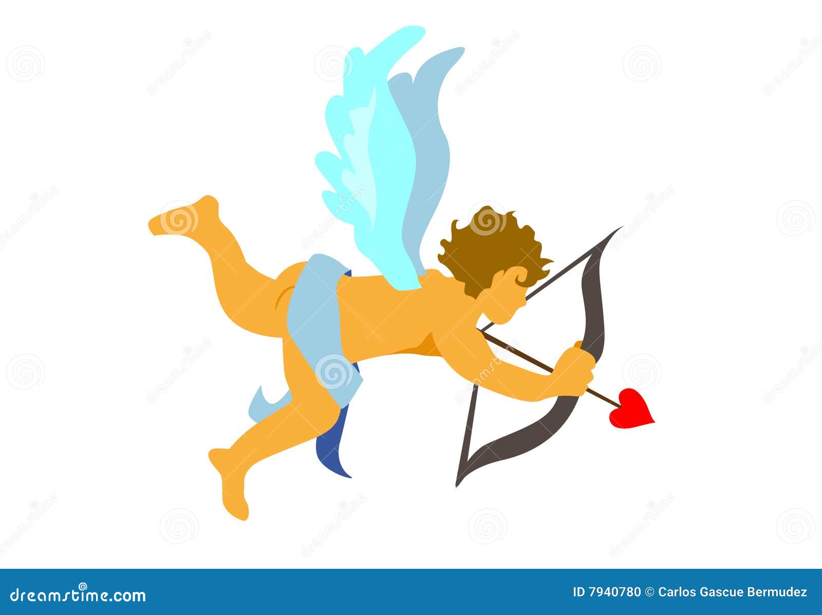 CUPID Angel Stock Photo Image 7940780