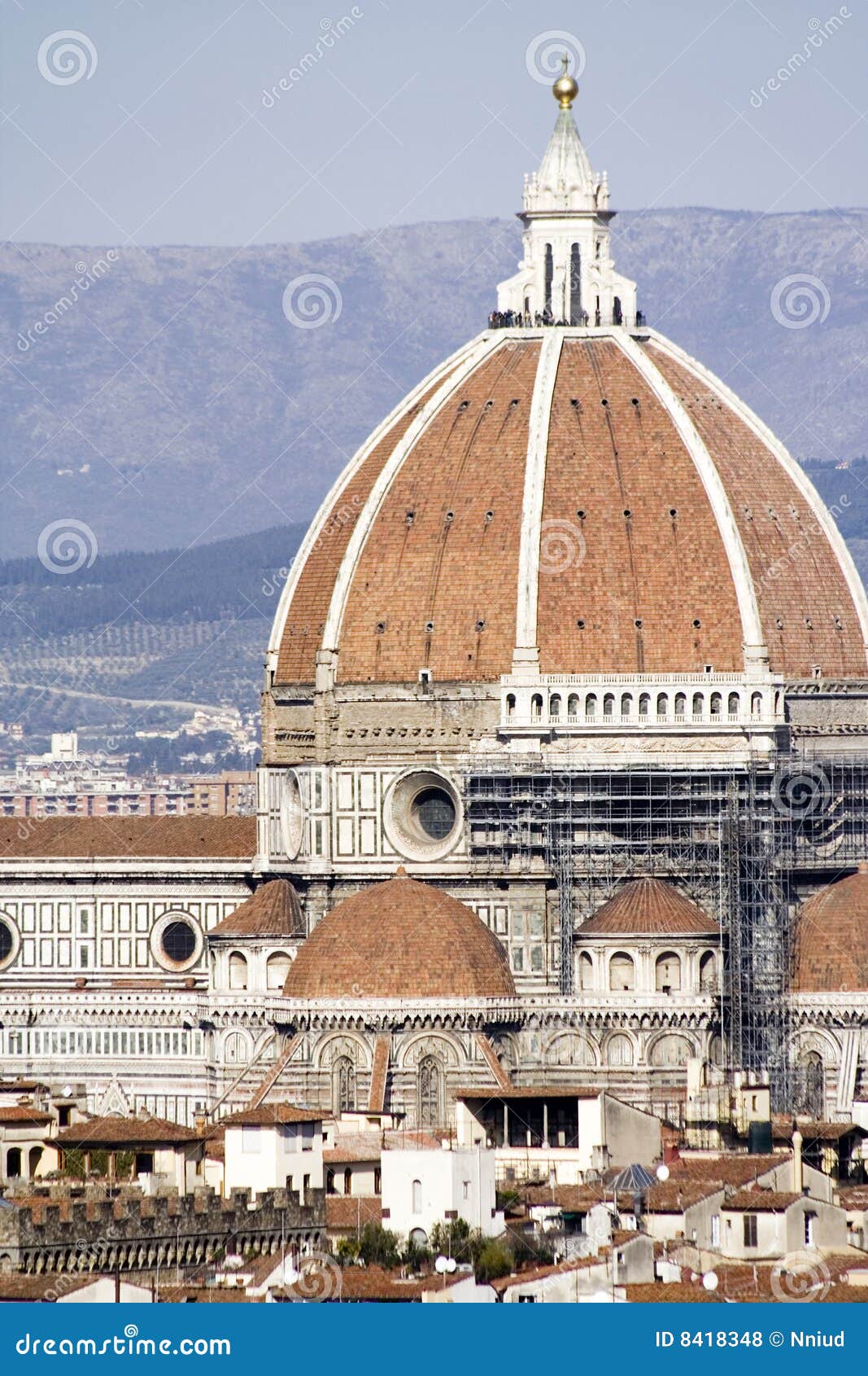 Cupola di Firenze fotografia stock. Immagine di basilica 8418348