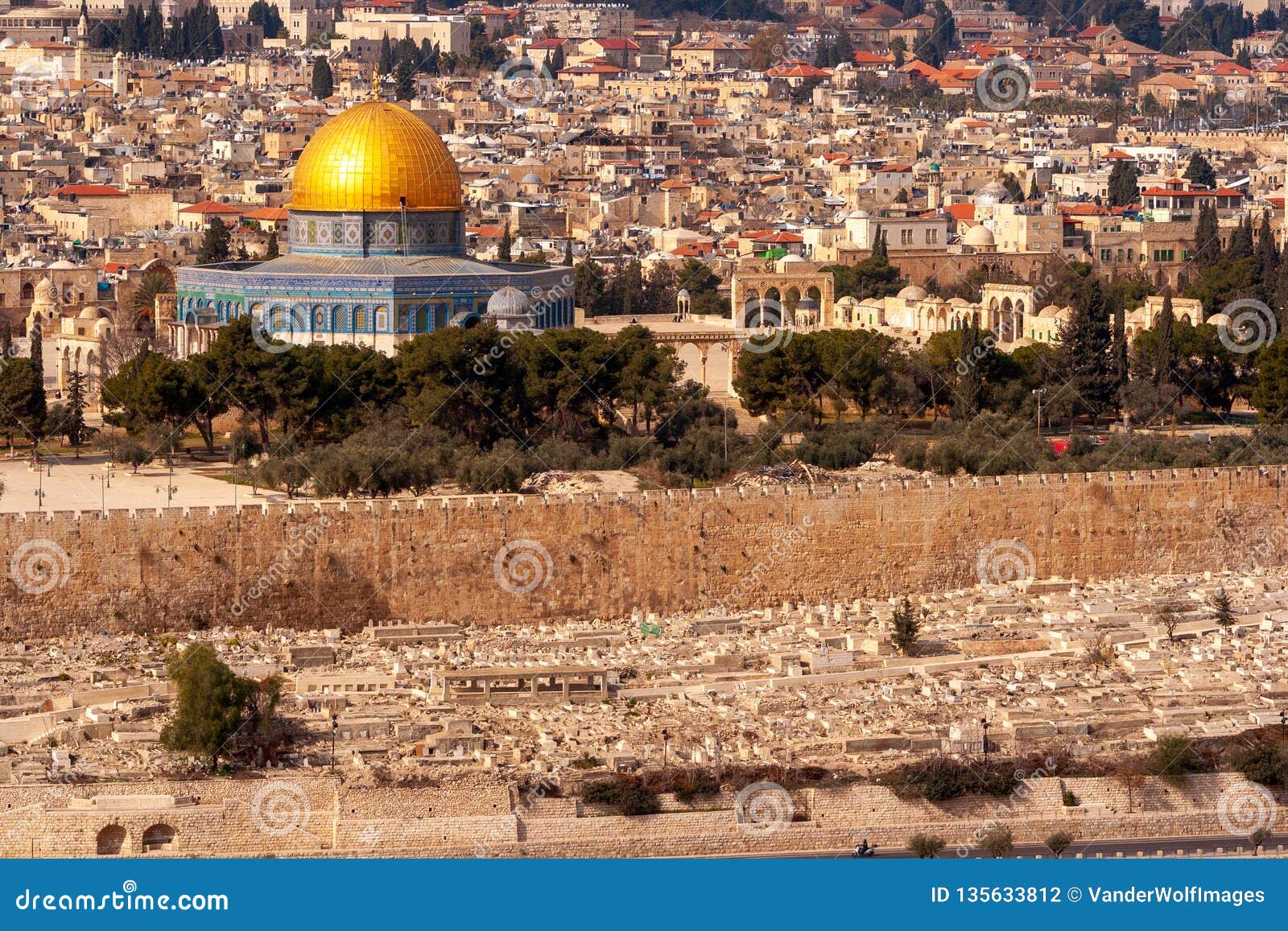 Cupola Della Roccia La Cupola Della Roccia Gerusalemme Fotografia