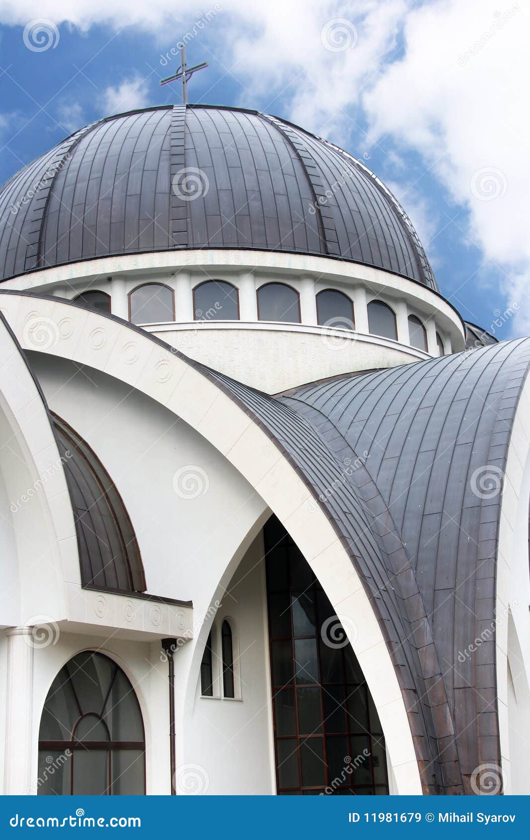 Cupola e traversa della chiesa. Cupola della chiesa e traversa, Smolyan, Bulgaria