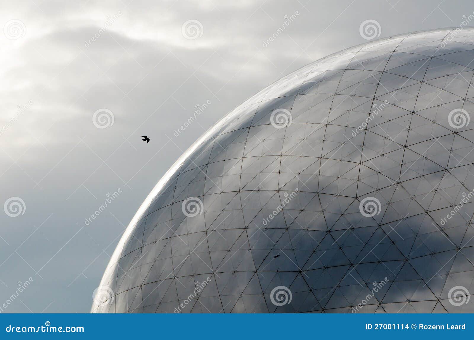 Cupola geodetica fotografia stock. Immagine di sfera 27001114