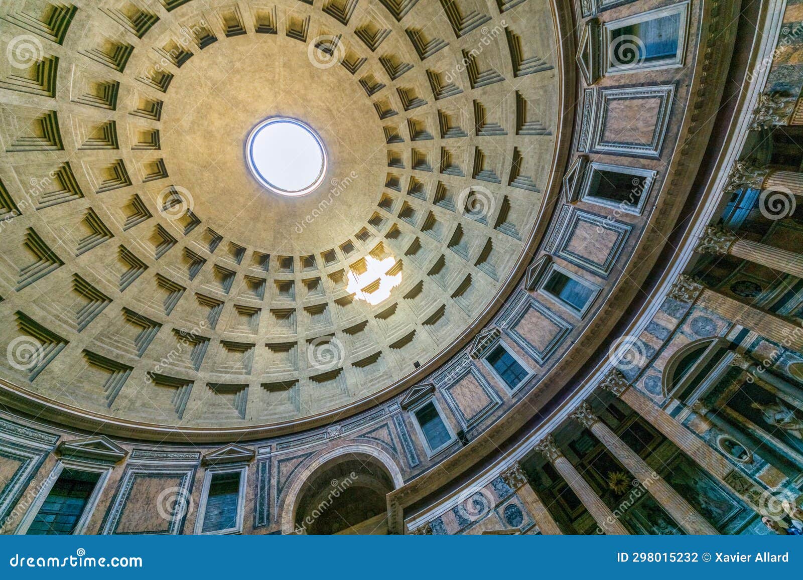 Cupola of the Pantheon in Rome, Italy Stock Photo Image of rome, italy 298015232