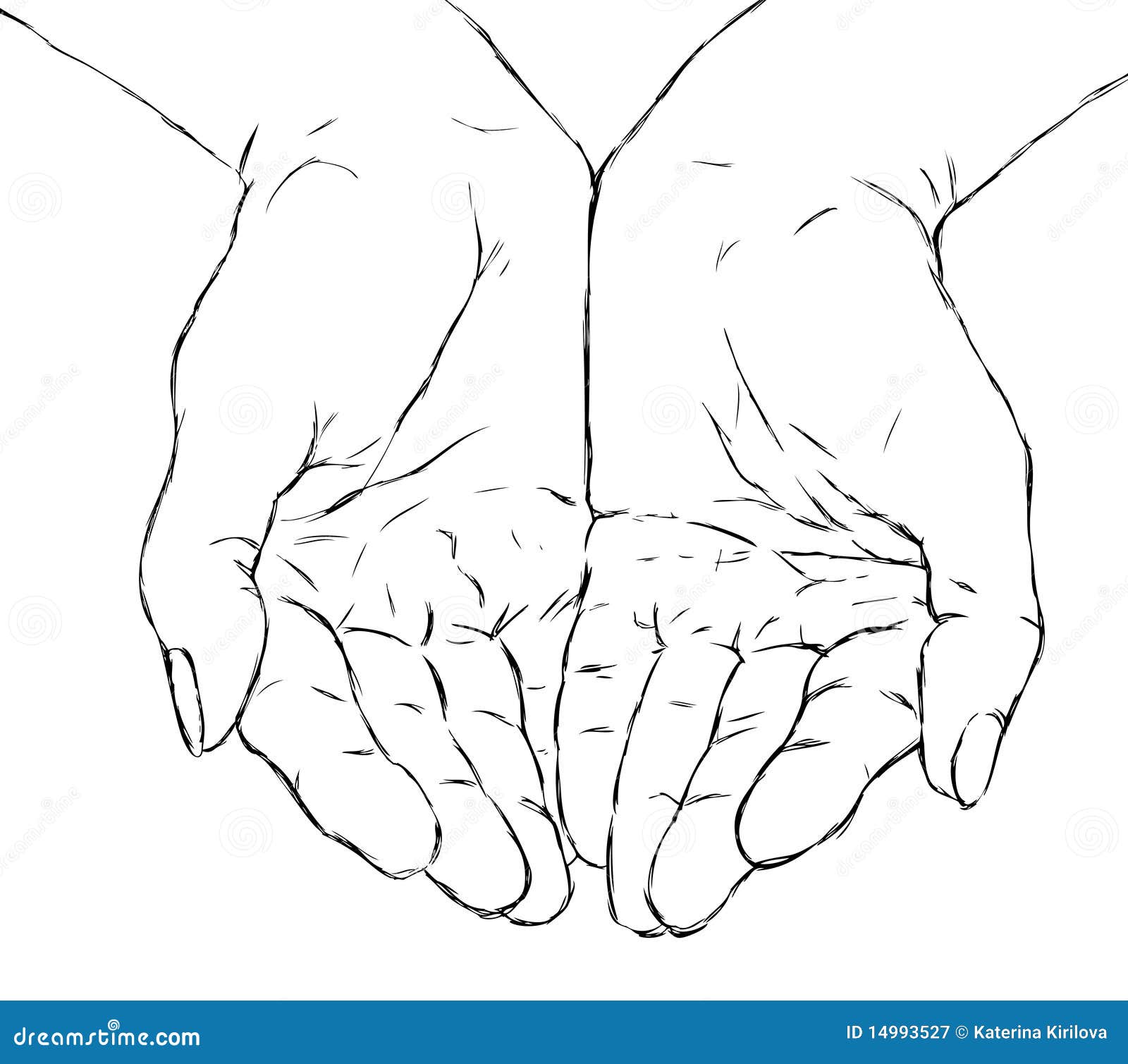 Cupped Hands Royalty Free Stock Photography - Image: 14993527