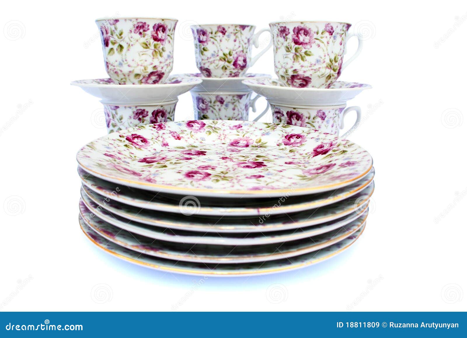 Cups with dishes stock image. Image of object, foodstuff 18811809