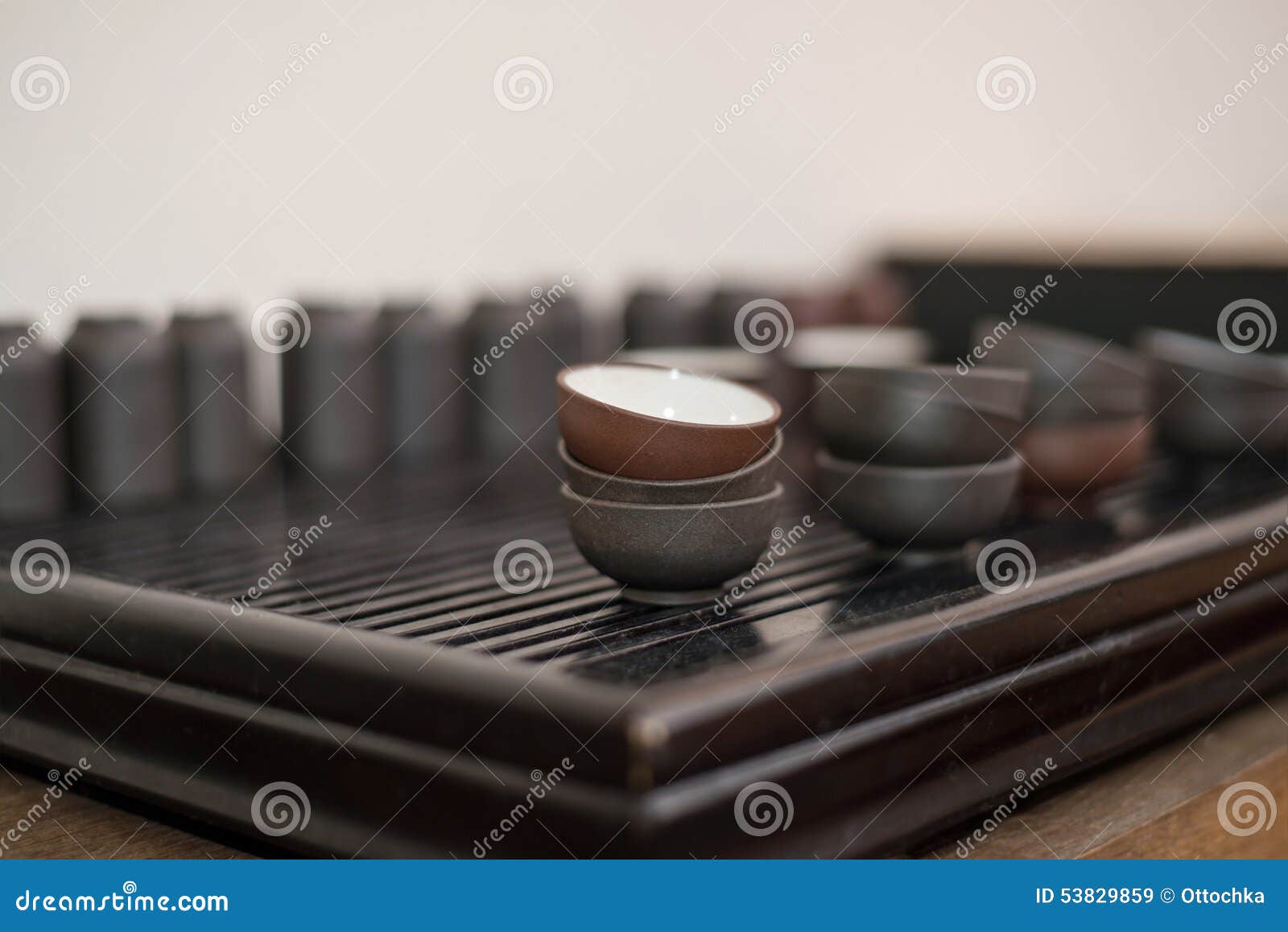 Cups of tea ceremony stock image. Image of bowl, ceremony 53829859