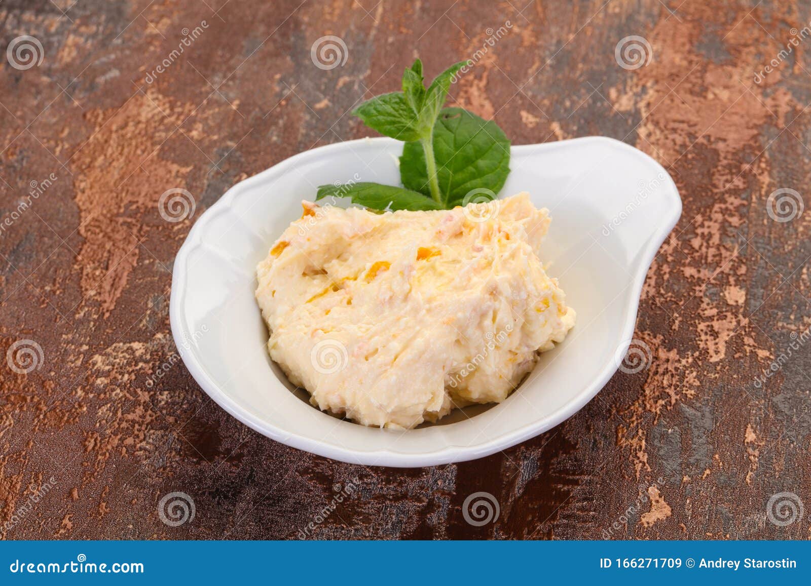 Curd with dry apricot stock image. Image of food, healthy 166271709