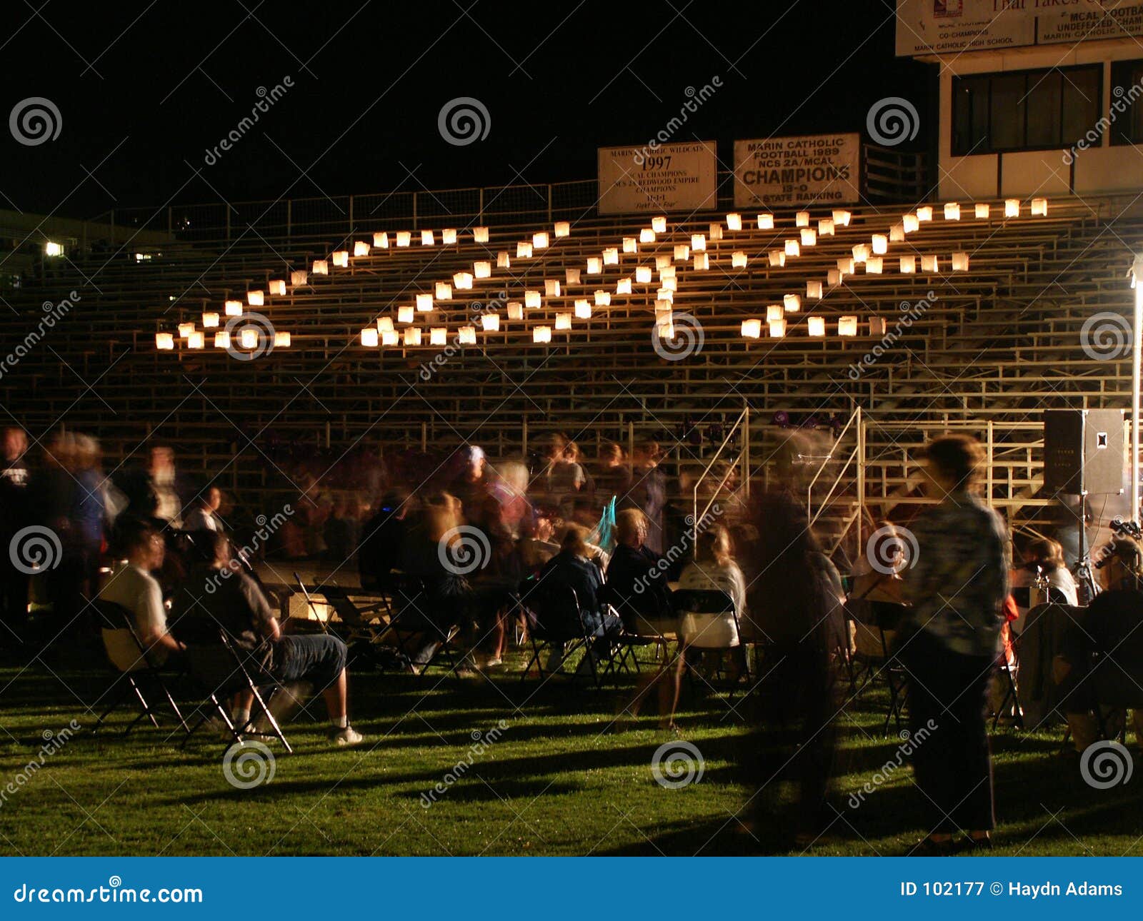 Cure, in candles stock image. Image of candles, spellings 102177