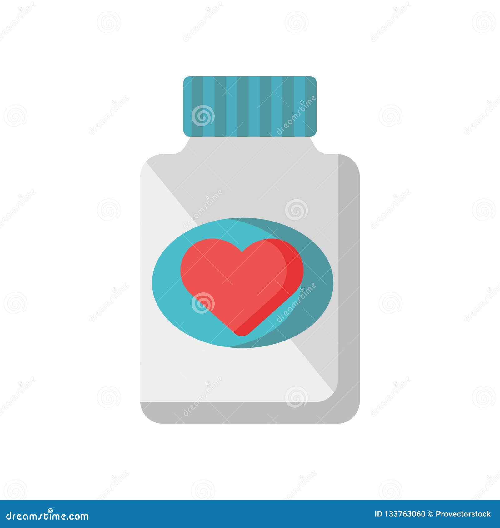 Cure Icon Vector Sign and Symbol Isolated on White Background, C Stock