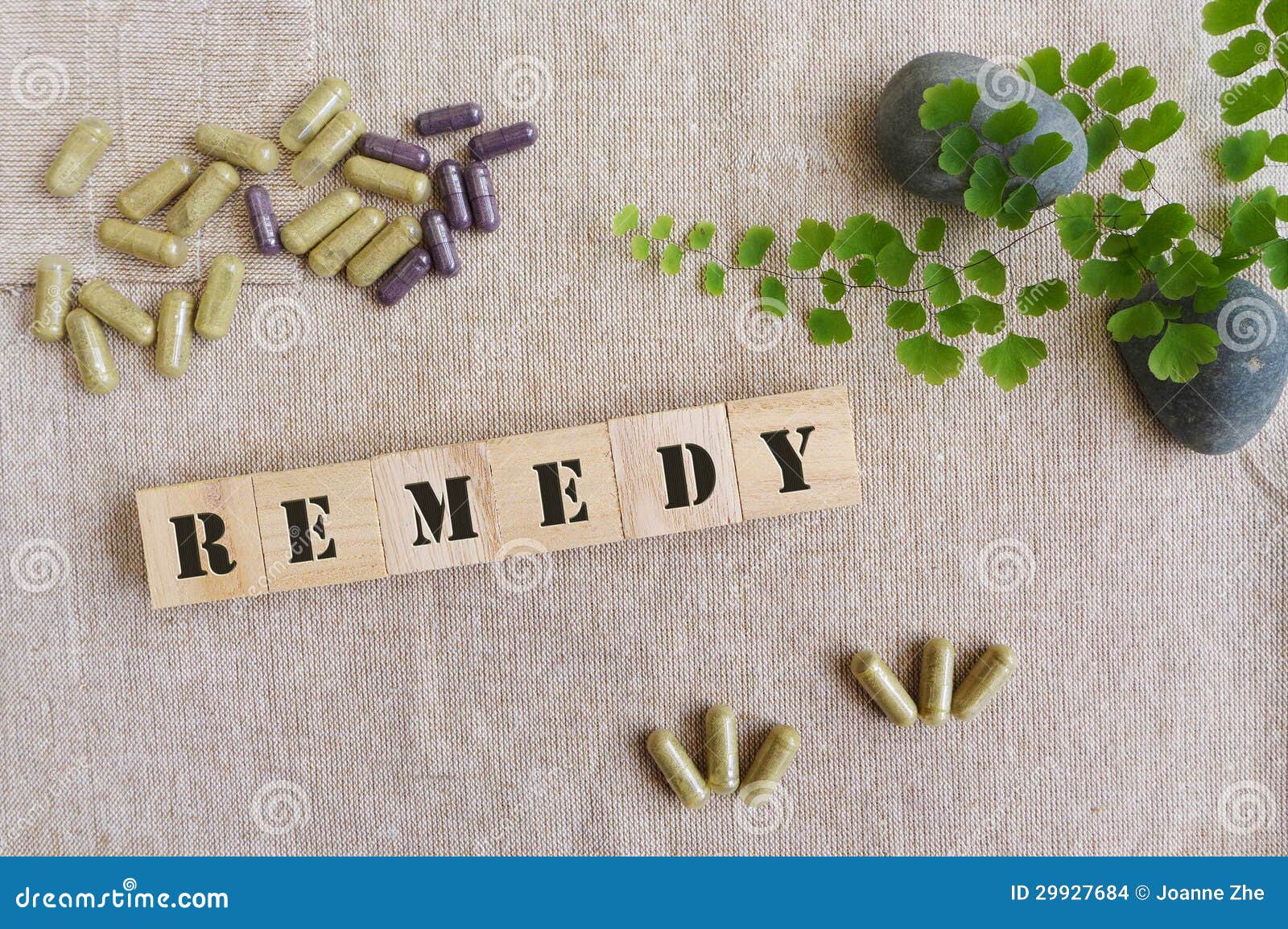 remedy medicine concept