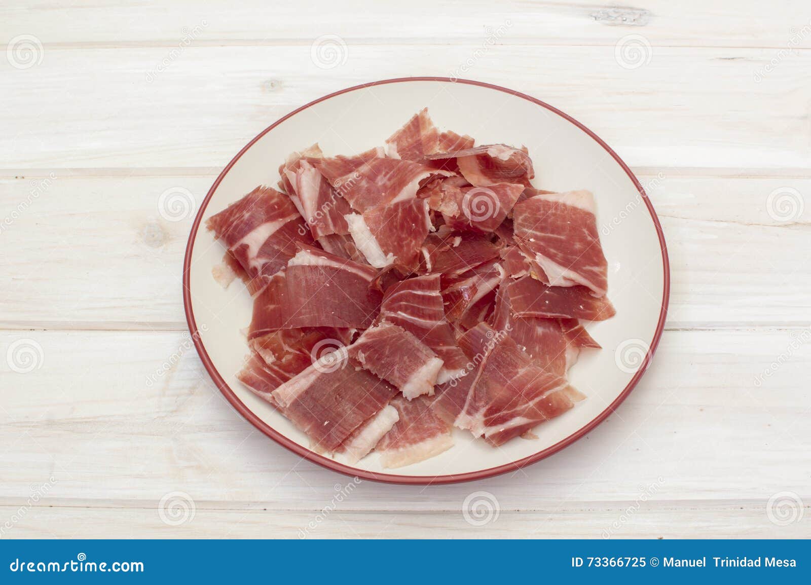 Cured ham stock image. Image of cured, sliced, food, pork 73366725