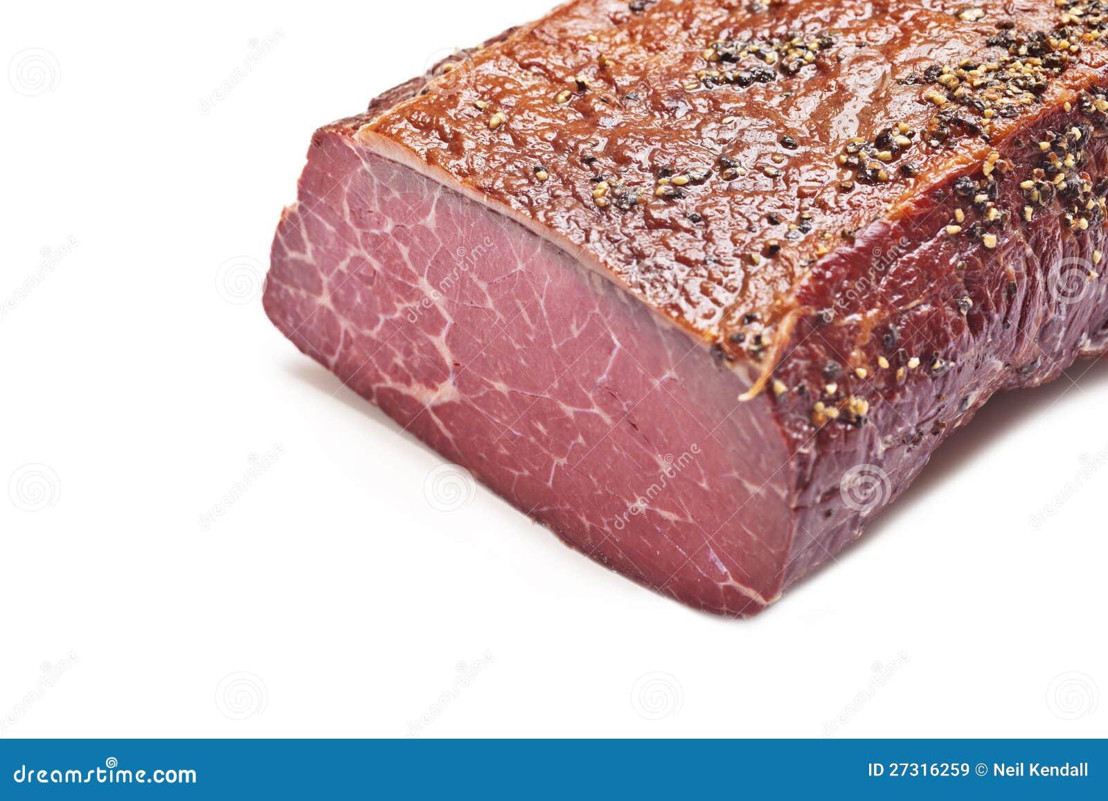 Cured Pastrami editorial stock image. Image of differential 27316259