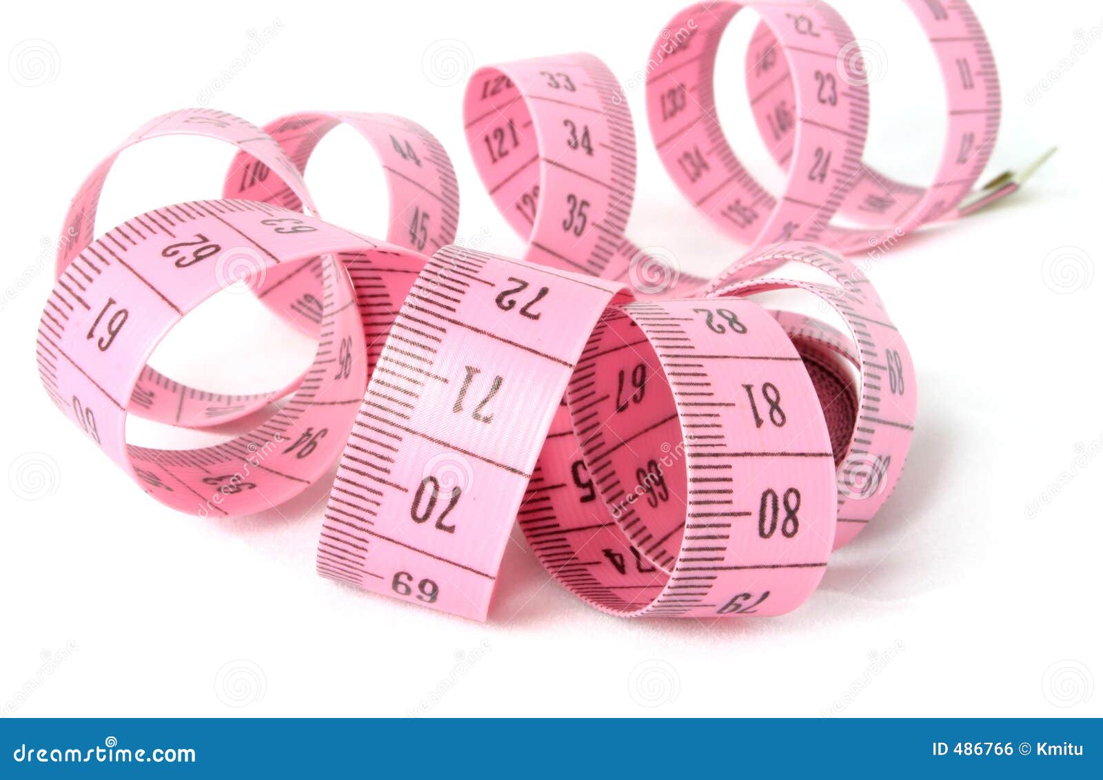 Pink Tape Measure White Background Stock Photo by ©serezniy 660227654