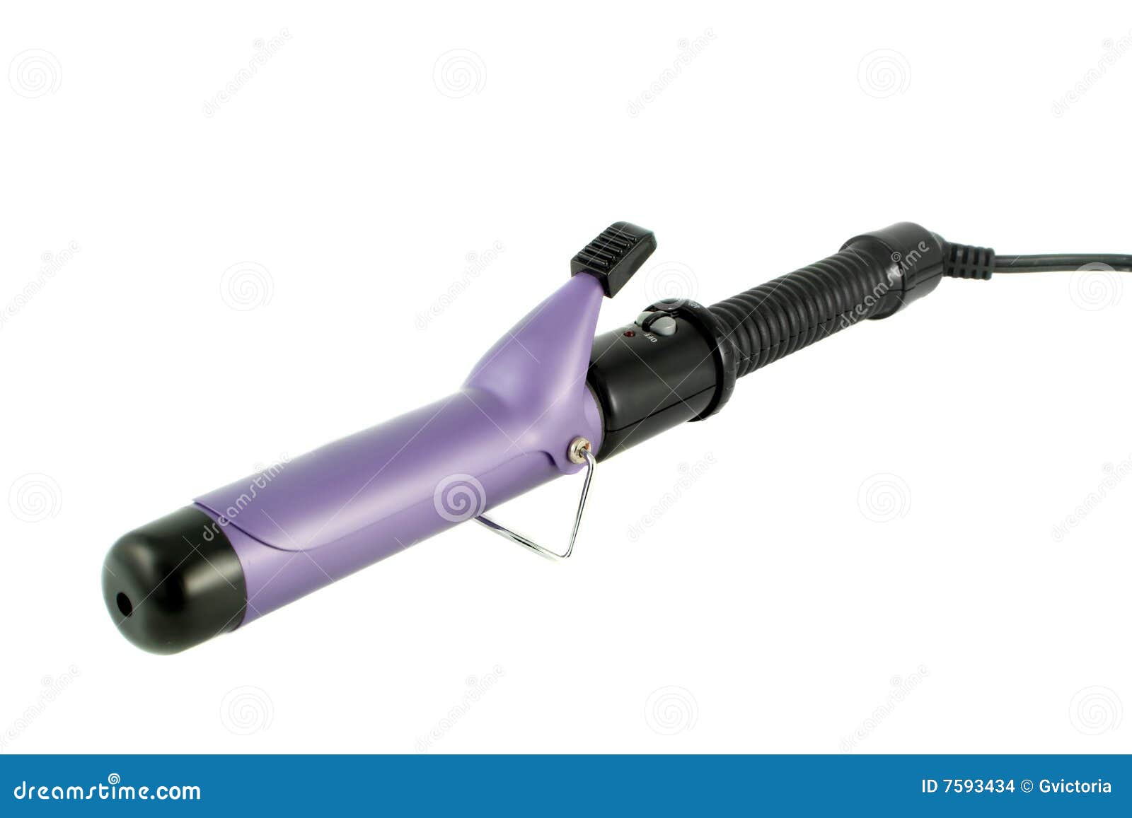 Curling iron stock photo. Image of irons, beauty, appliance - 7593434
