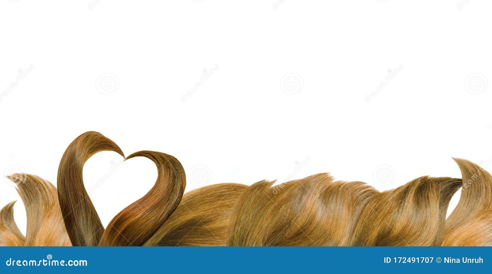 Curls of Light Brown Hair As Lower Border of Pic with Tails in Shape of Heart on Hair Salon Stock Image - Image of horizontal, rectangle: 172491707 Curls of Light Brown Hair As Lower Border of Pic with Tails in Shape of Heart on Hair Salon Stock Image - Image of horizontal, rectangle: 172491707