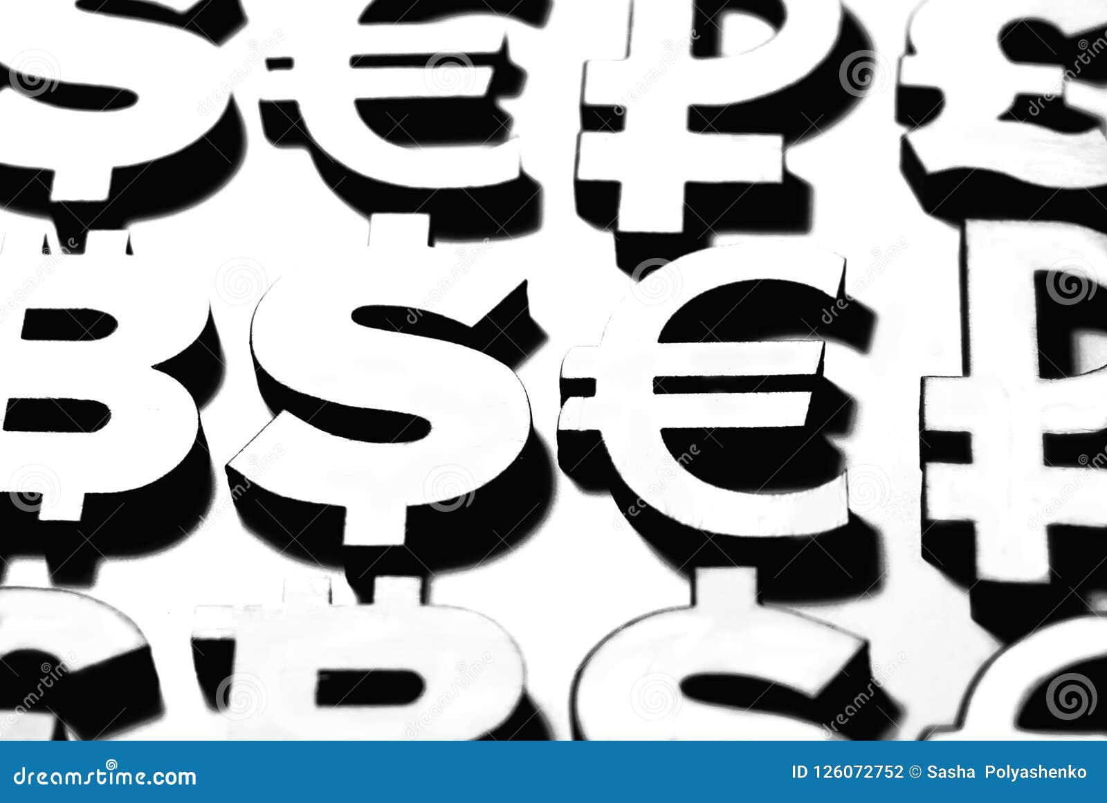 Currency Background Money Texture White And Black Background For