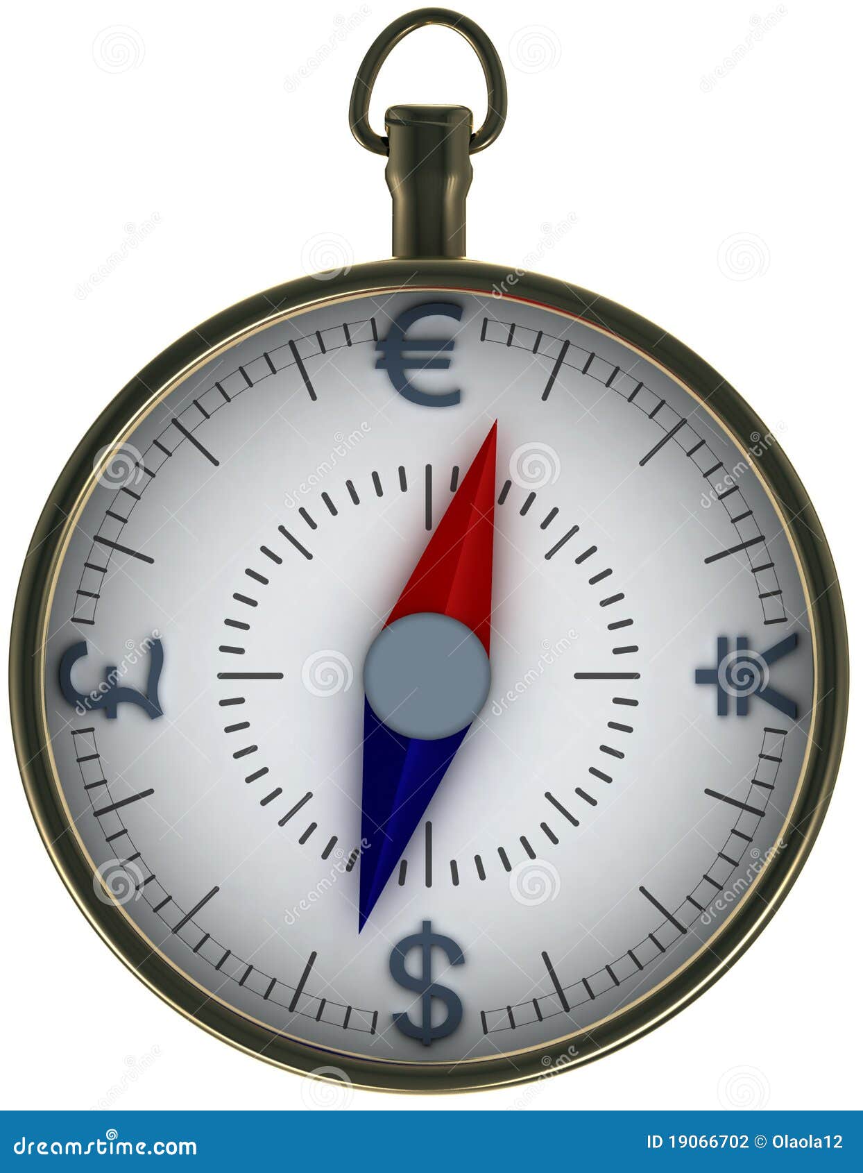 Currency compass stock illustration. Illustration of south 19066702