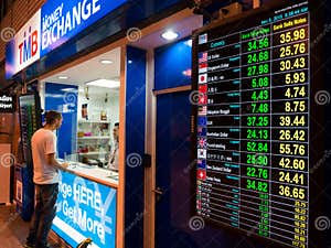 Currency Exchange Booth Editorial Photo CartoonDealer 37630727