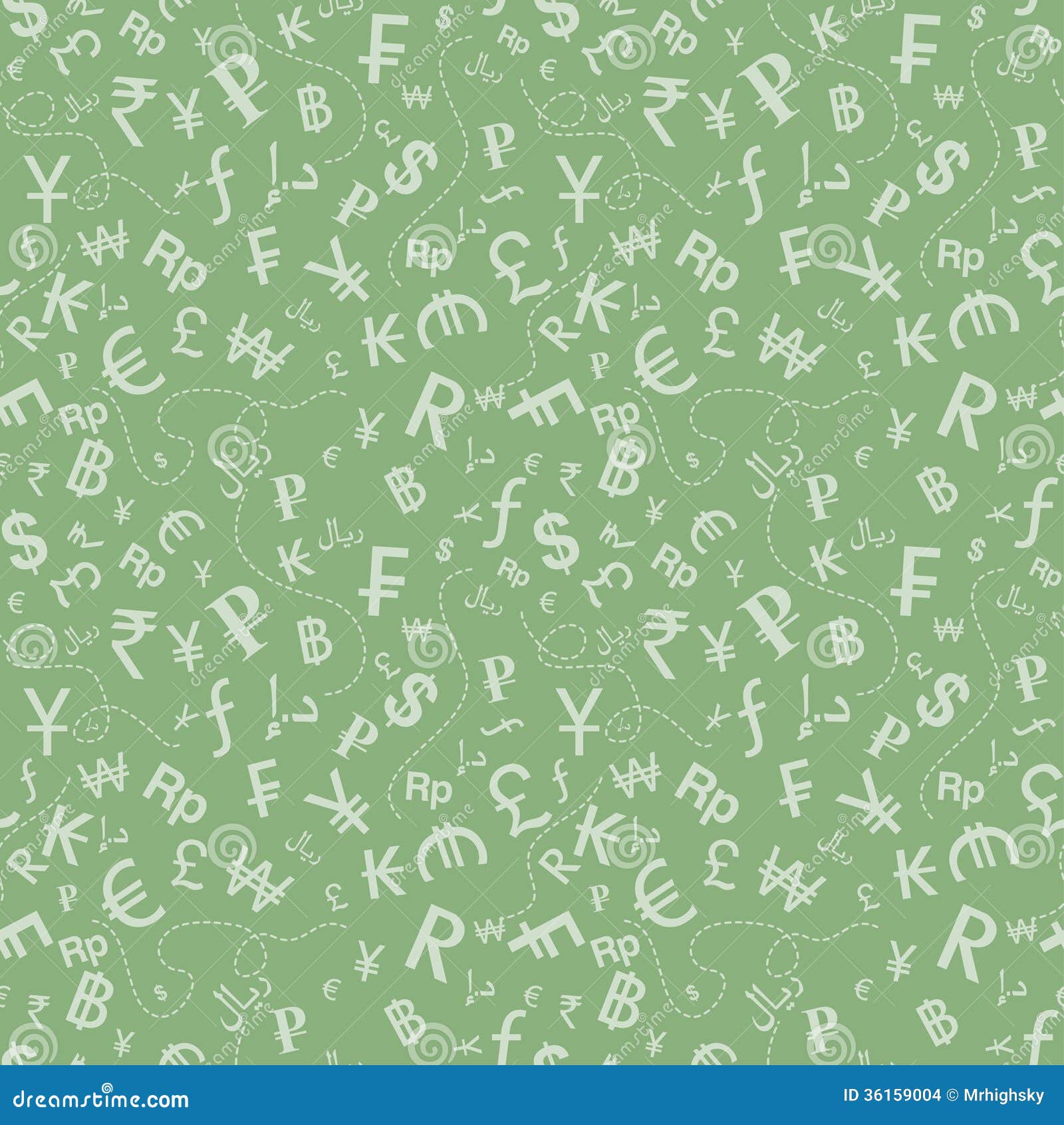 currency s seamless pattern
