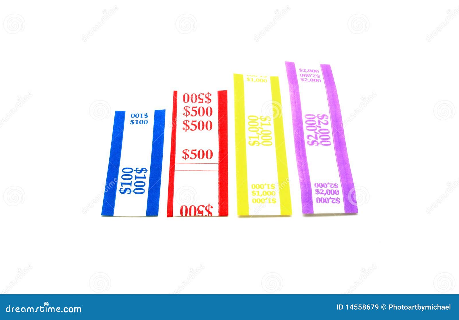 Currency Wrappers stock image. Image of currency, finance ...