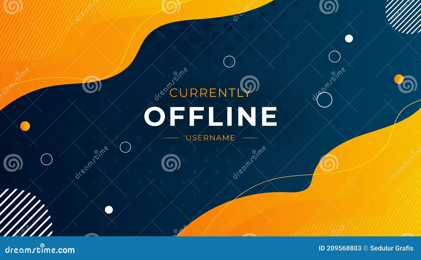 Twitch Set Of Modern Gaming Panels And Overlays For Live Streamers