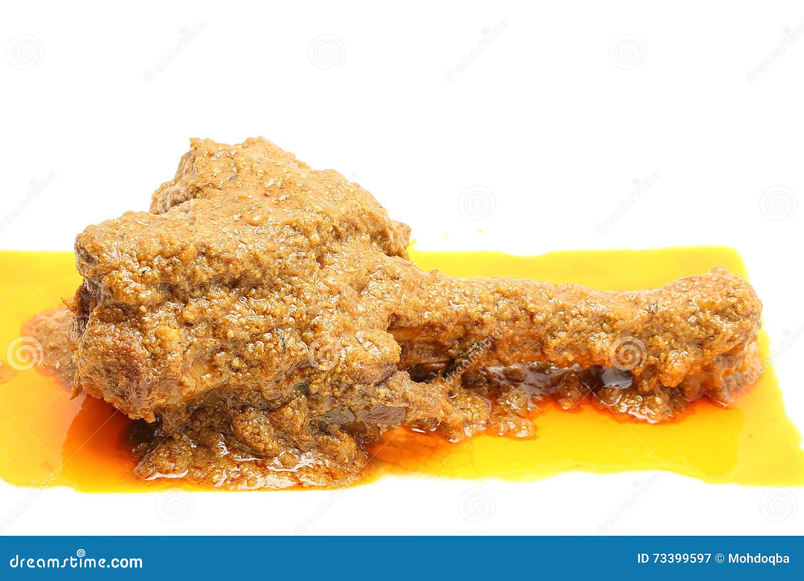 Curry Lamb shank stock image. Image of meal, bangladesh 73399597