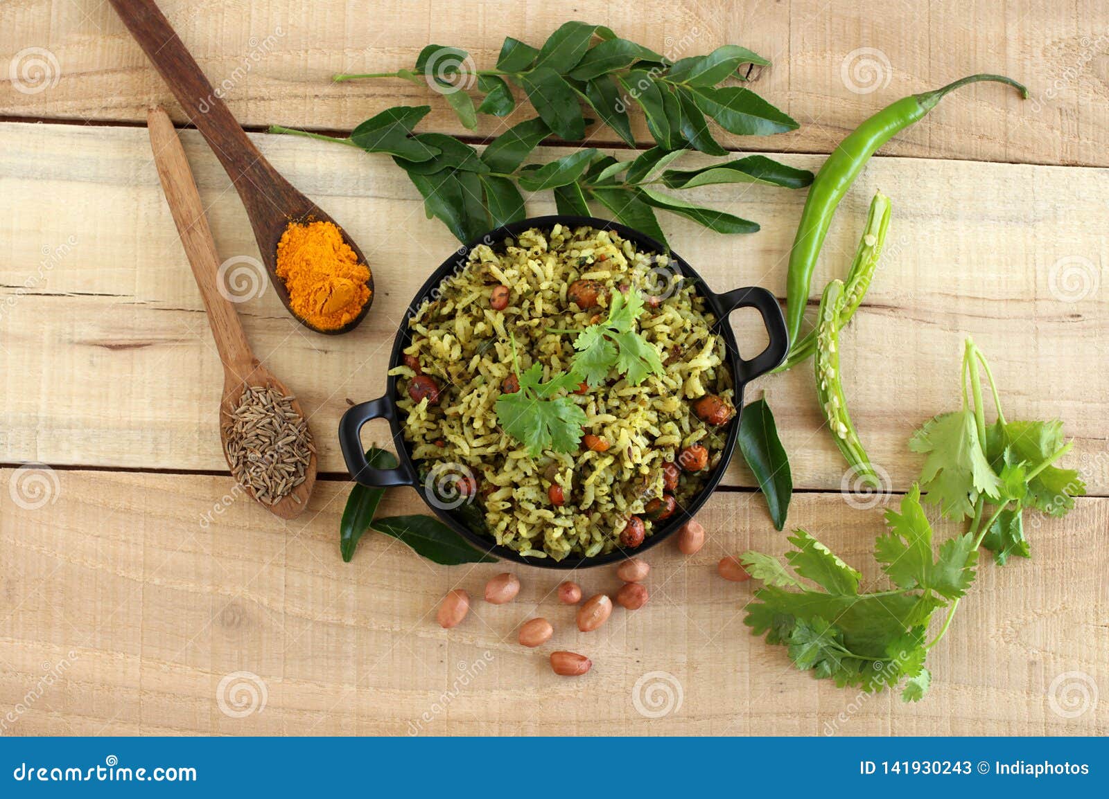 Healthy South Indian Lunch Ragi Or Finger Millet Ball Royalty-Free