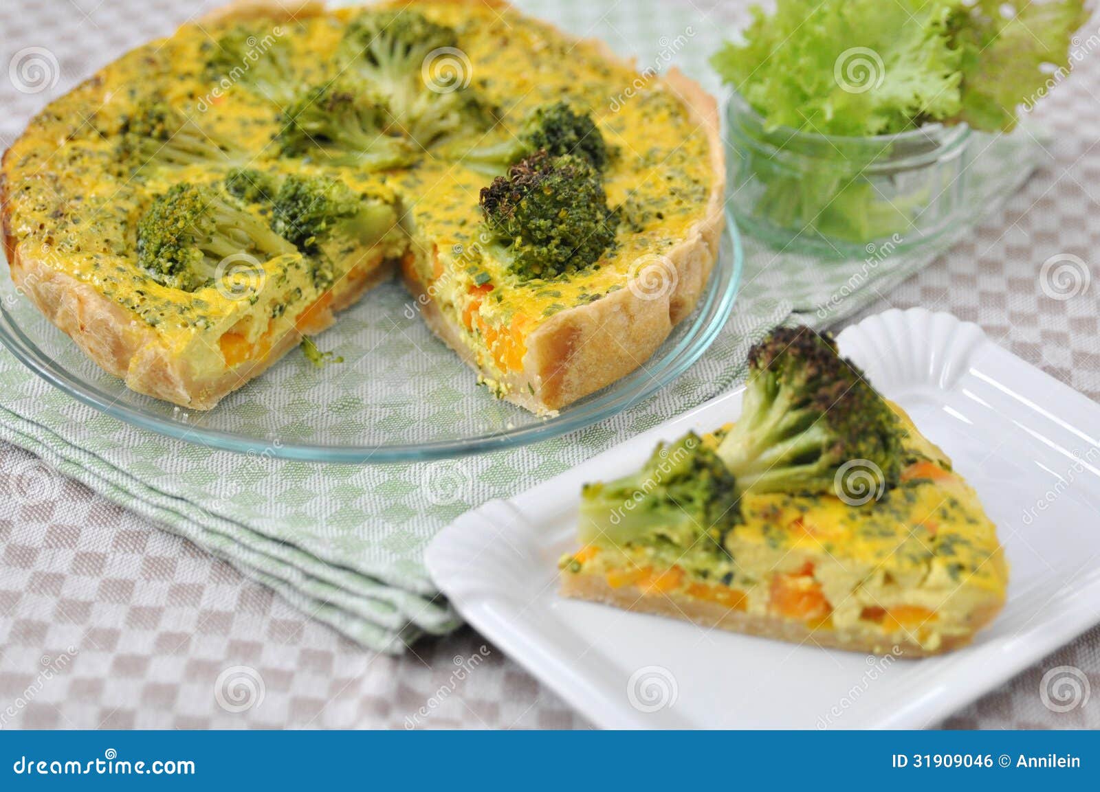 Curry Quiche stock photo. Image of eggs, food, bacon - 31909046