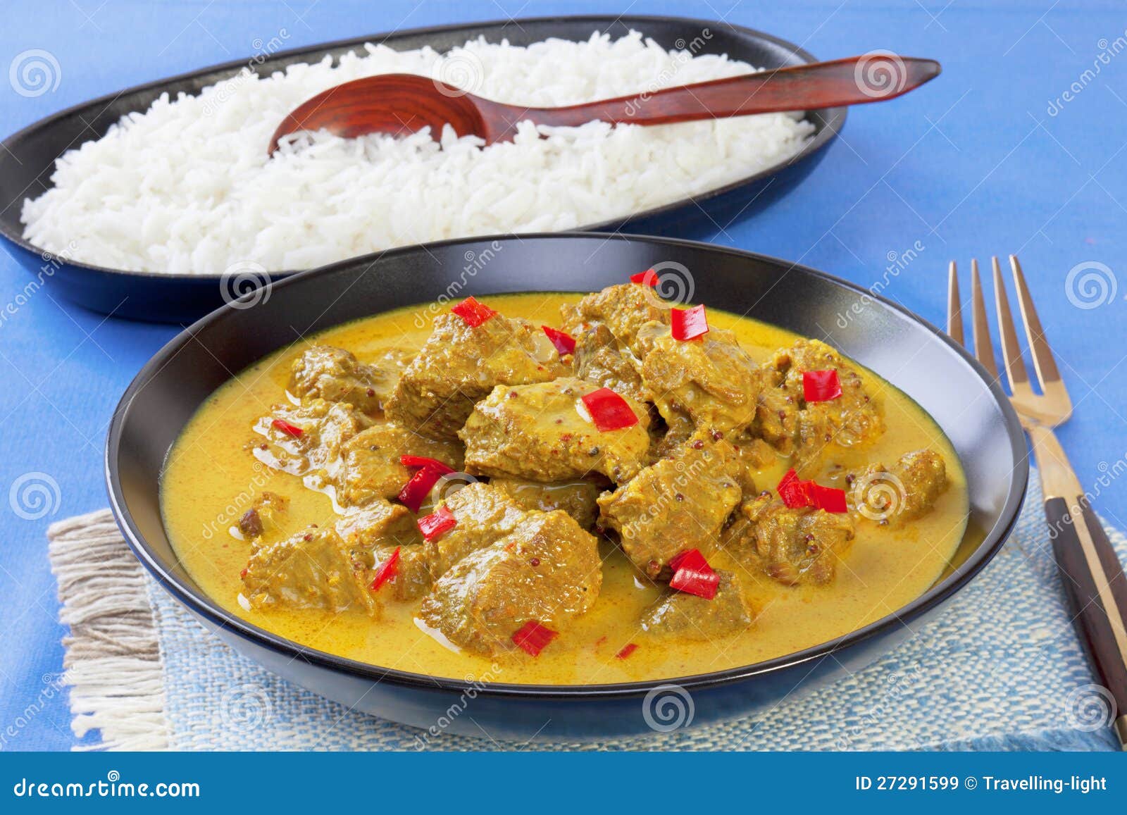 Curry-Rindfleisch Madras stockbild. Bild von curry, indisch - 27291599