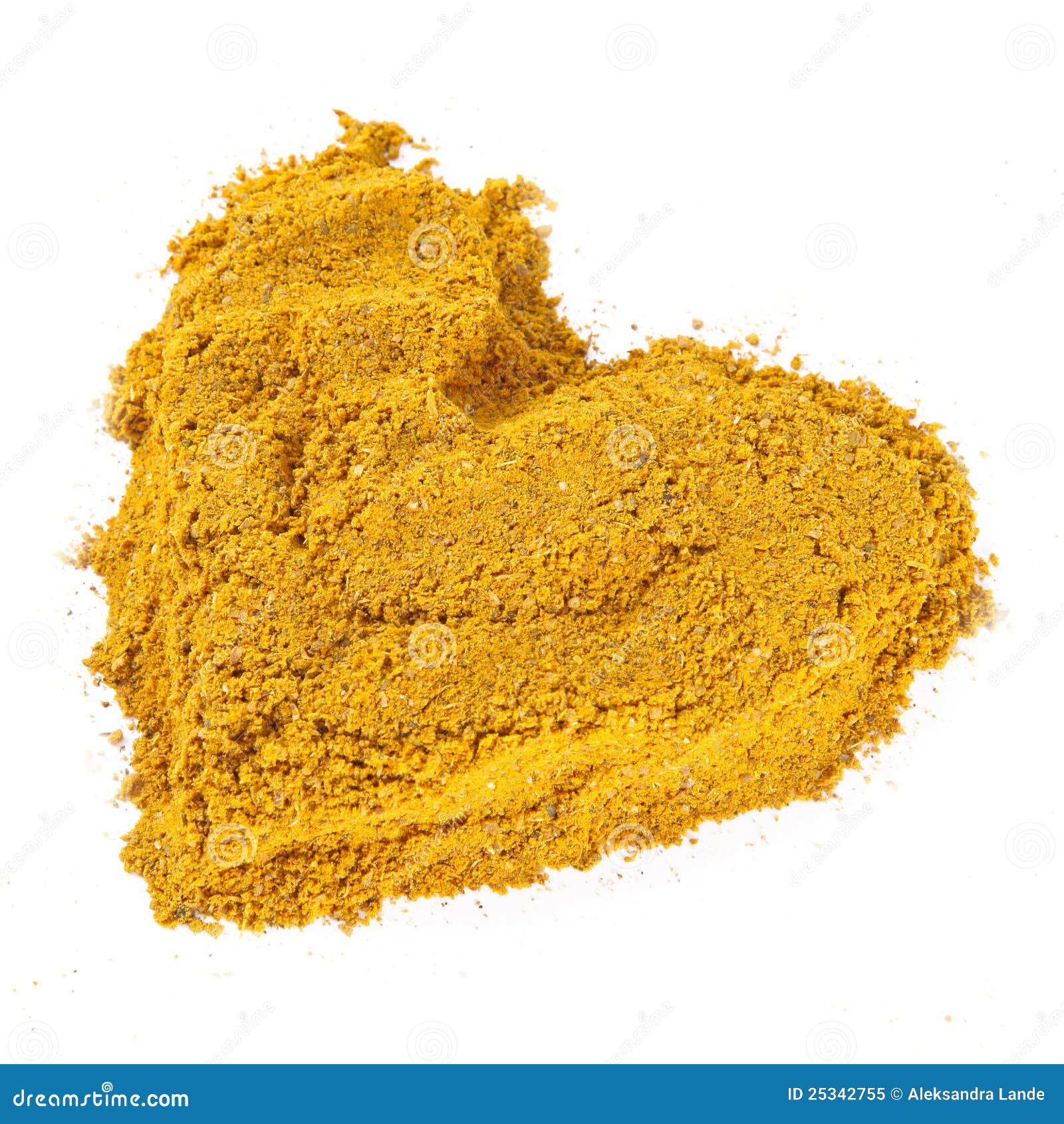 Curry spice, heart stock image. Image of detail, aroma 25342755