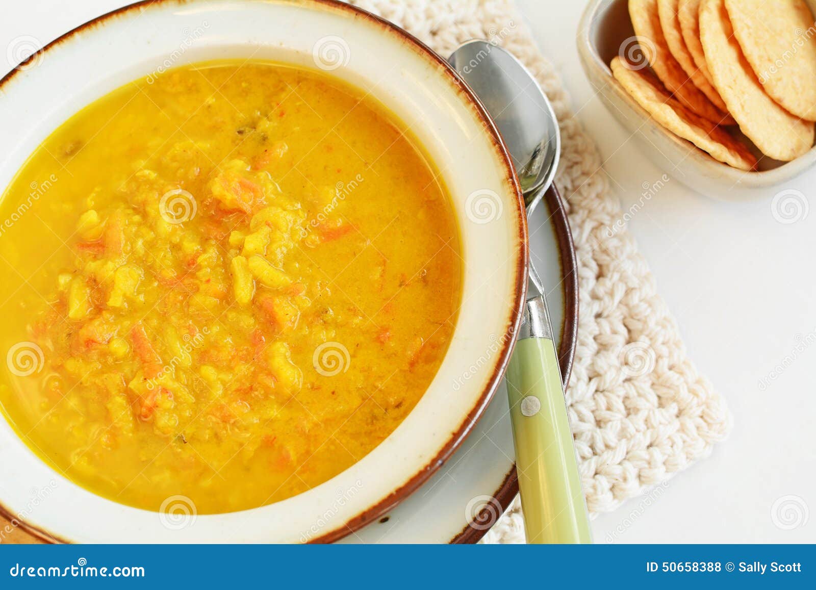 Curry vegetable soup stock photo. Image of gluten, dish - 50658388