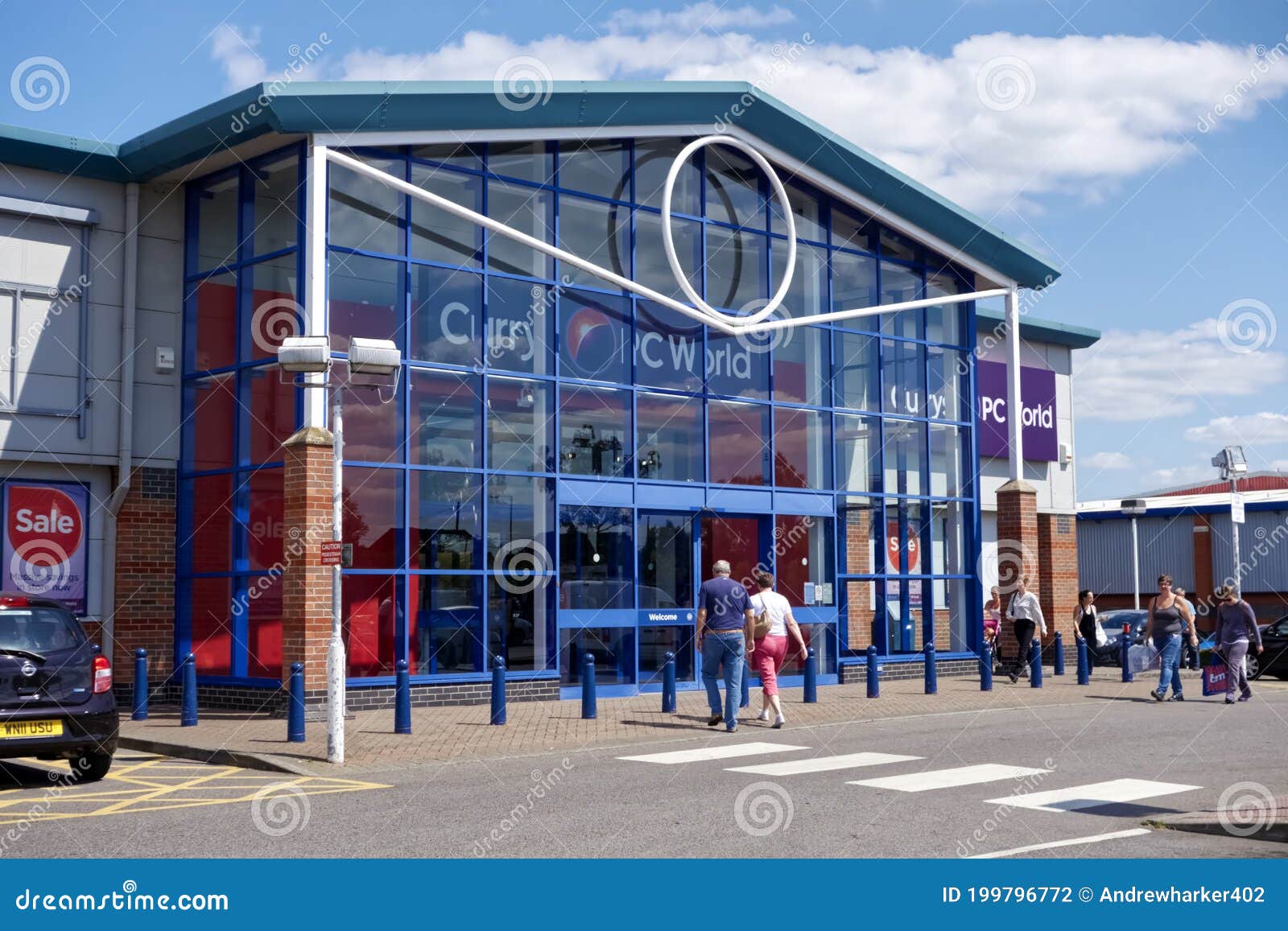 The Currys PC World Store, Trowbridge, Wiltshire, UK Editorial Photography Image of outlet