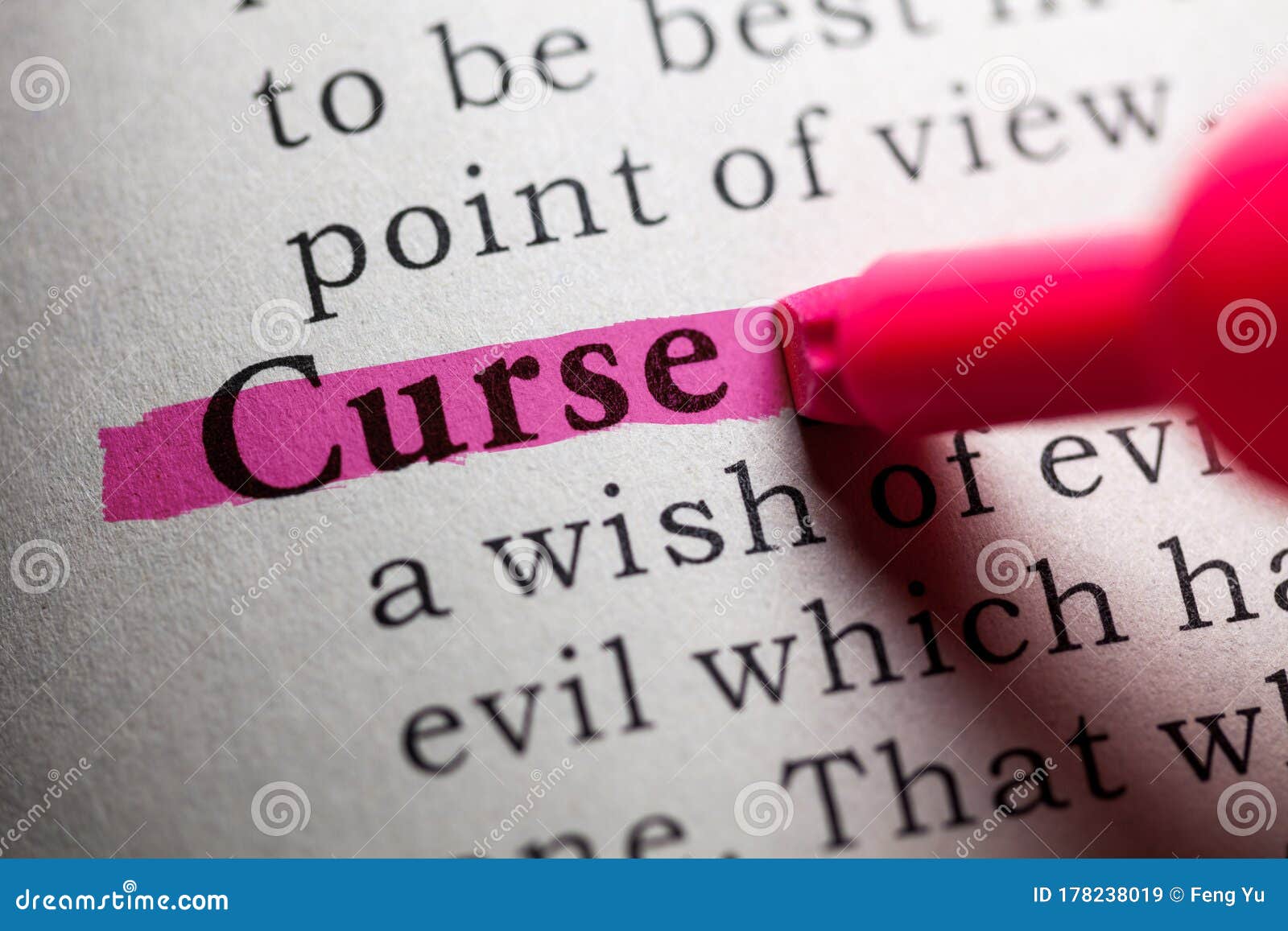 Curse • what is CURSE definition 