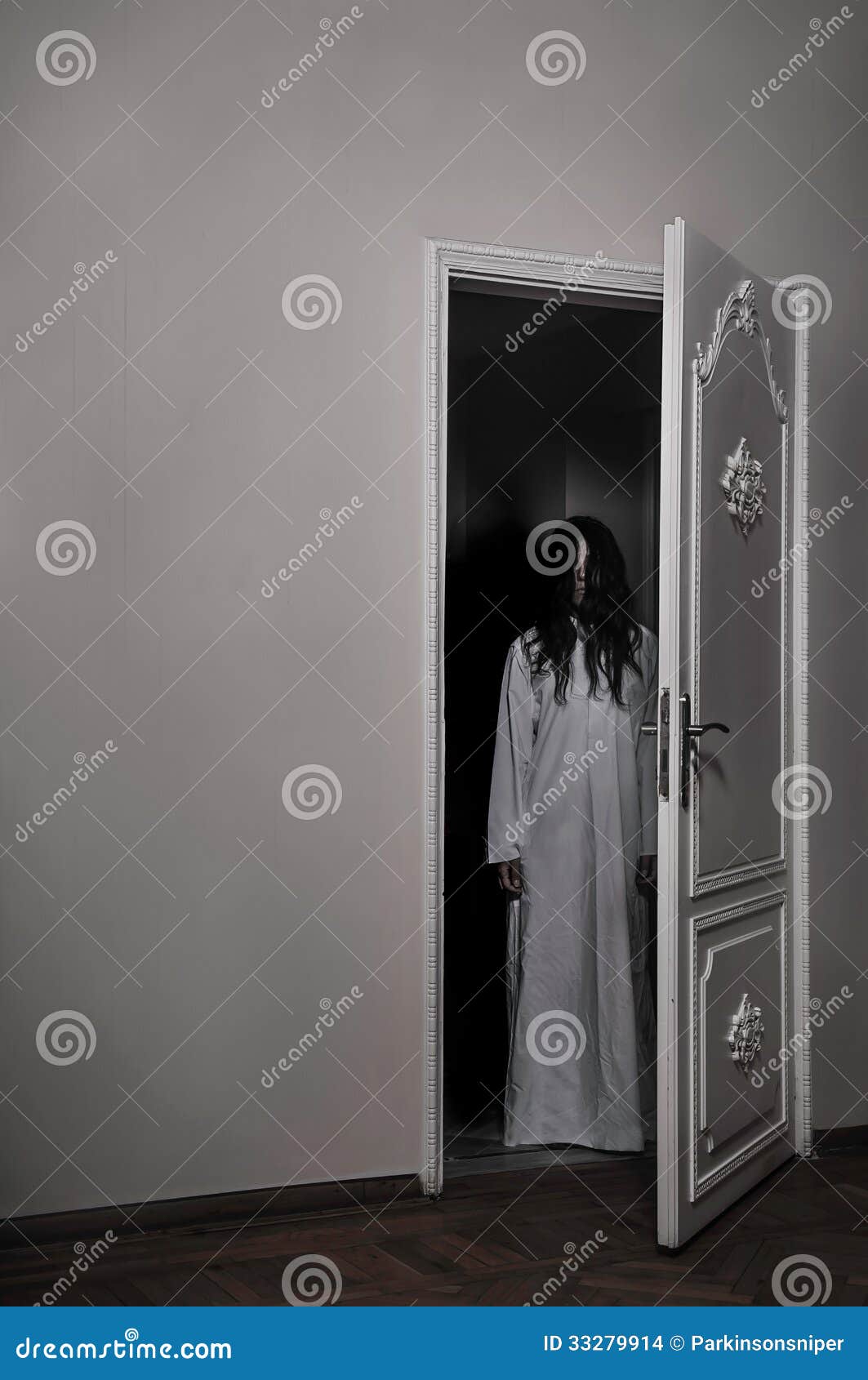 Cursed Horror Girl Stock Photo Image Of Scene Creepy 33279914