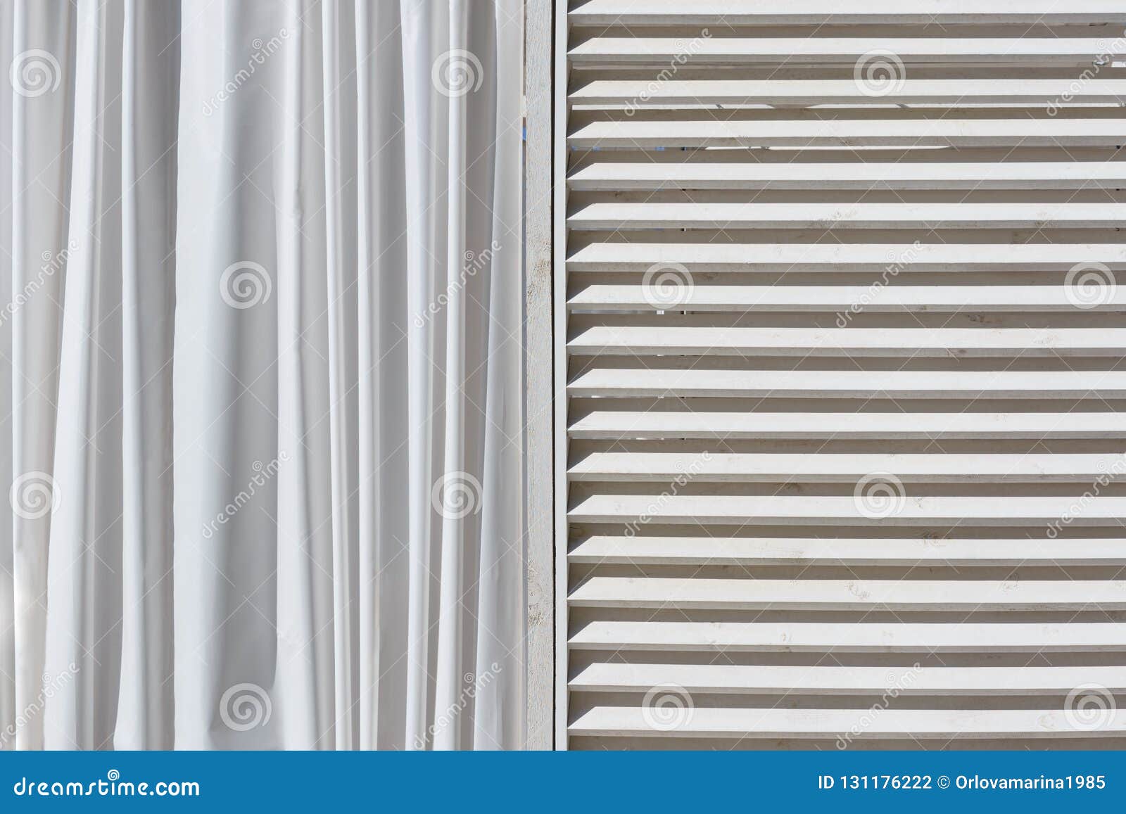 Curtain And Blinds Stock Photo Image Of Daylight Decor 131176222