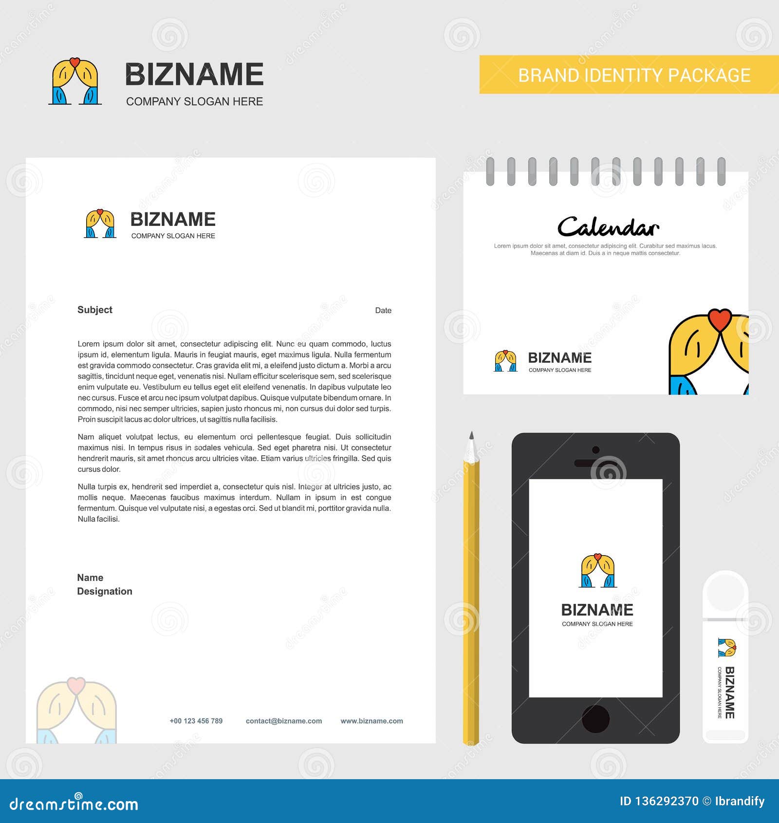 Curtain Business Letterhead Calendar 2019 And Mobile App Design Vector Template Editorial Image Illustration Of Flower Frame 136292370