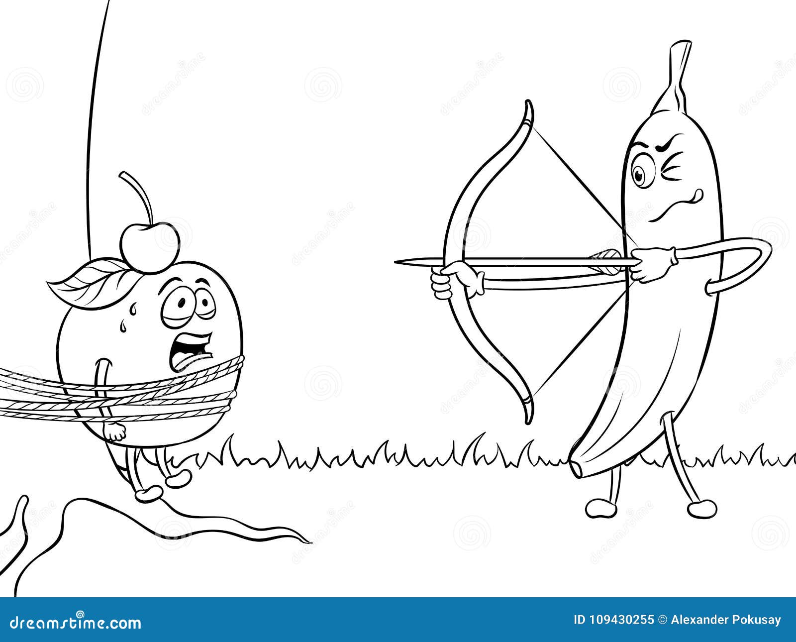 Vetores de Banana Fruta Colorir Página Livro Ilustração Outline Vector  Download e mais imagens de Banana - iStock