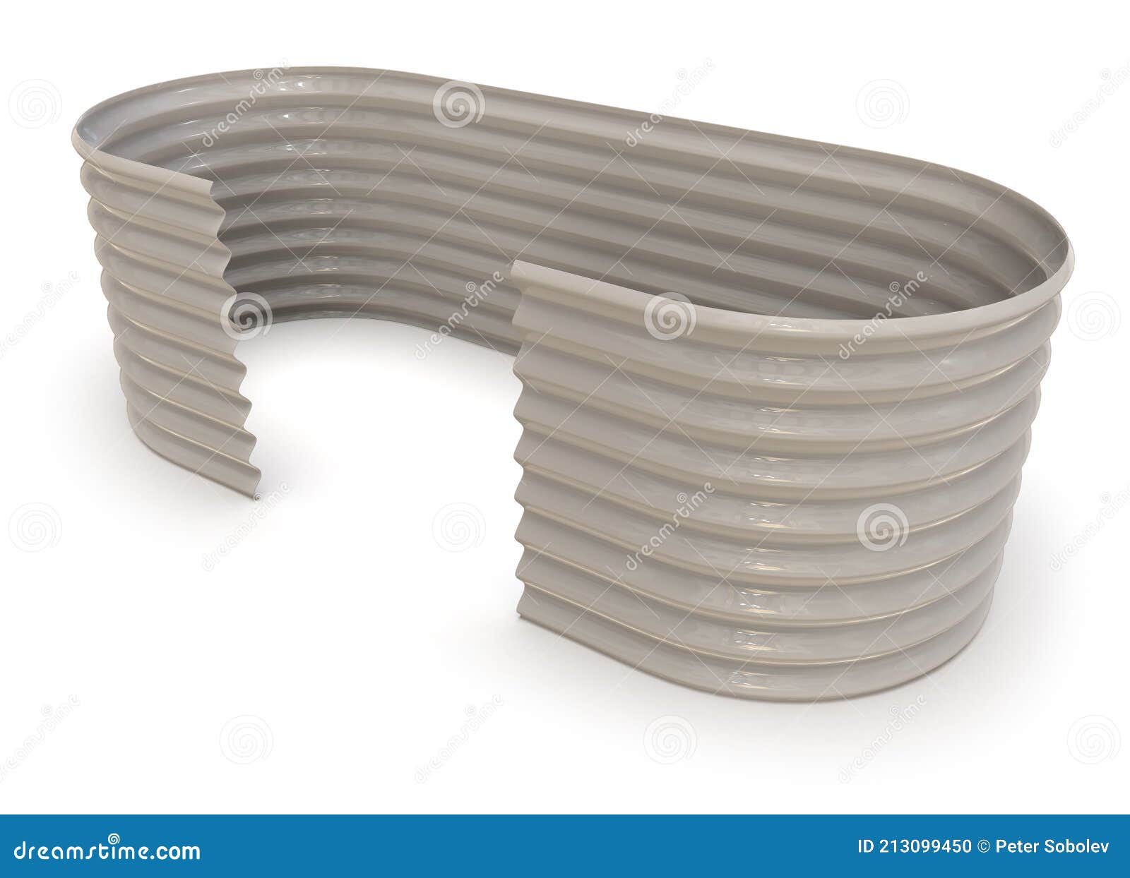 Curved Corrugated Plastic Stock Photos Free & RoyaltyFree Stock