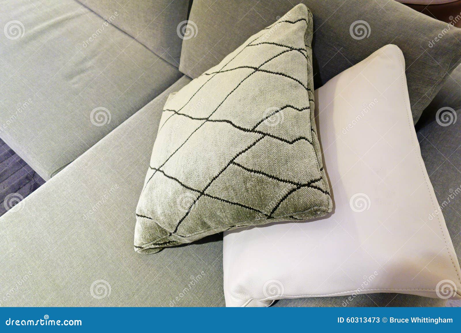 Cushions on Sofa stock image. Image of couch, sofa, soft 60313473