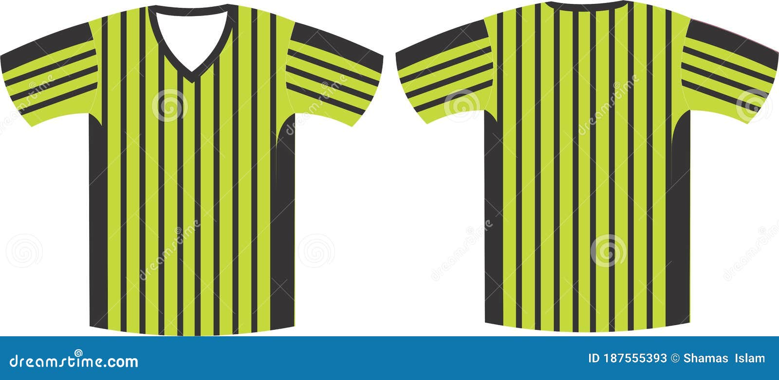 Custom Design Referee T Shirt on a Green Background Mock Ups Templates ...