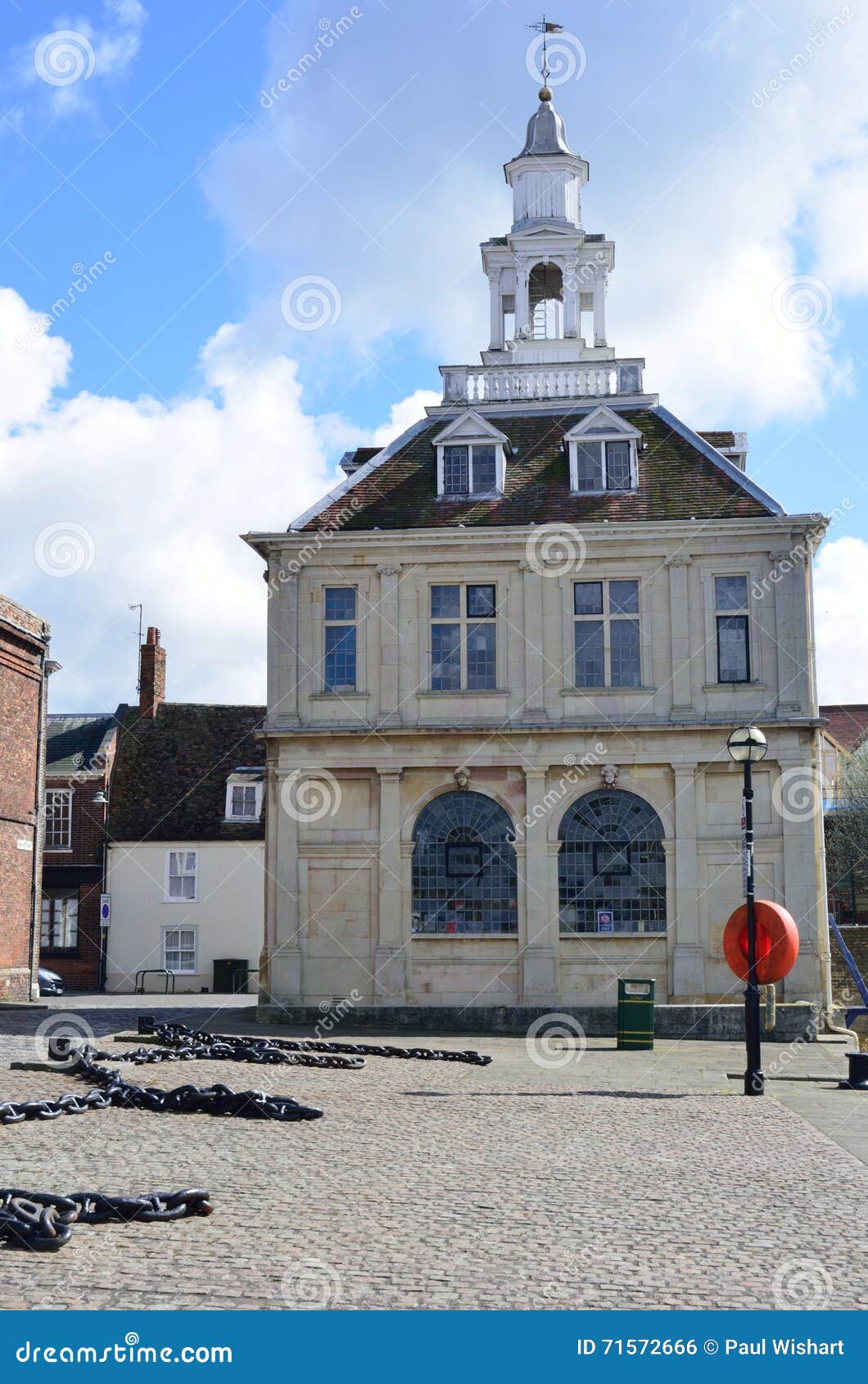 Custom House Kings Lynn Norfolk Stock Photo Image of house, city