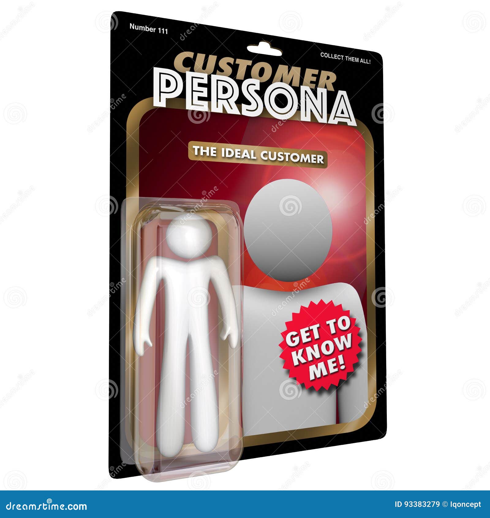 customer persona action figure buyer profile
