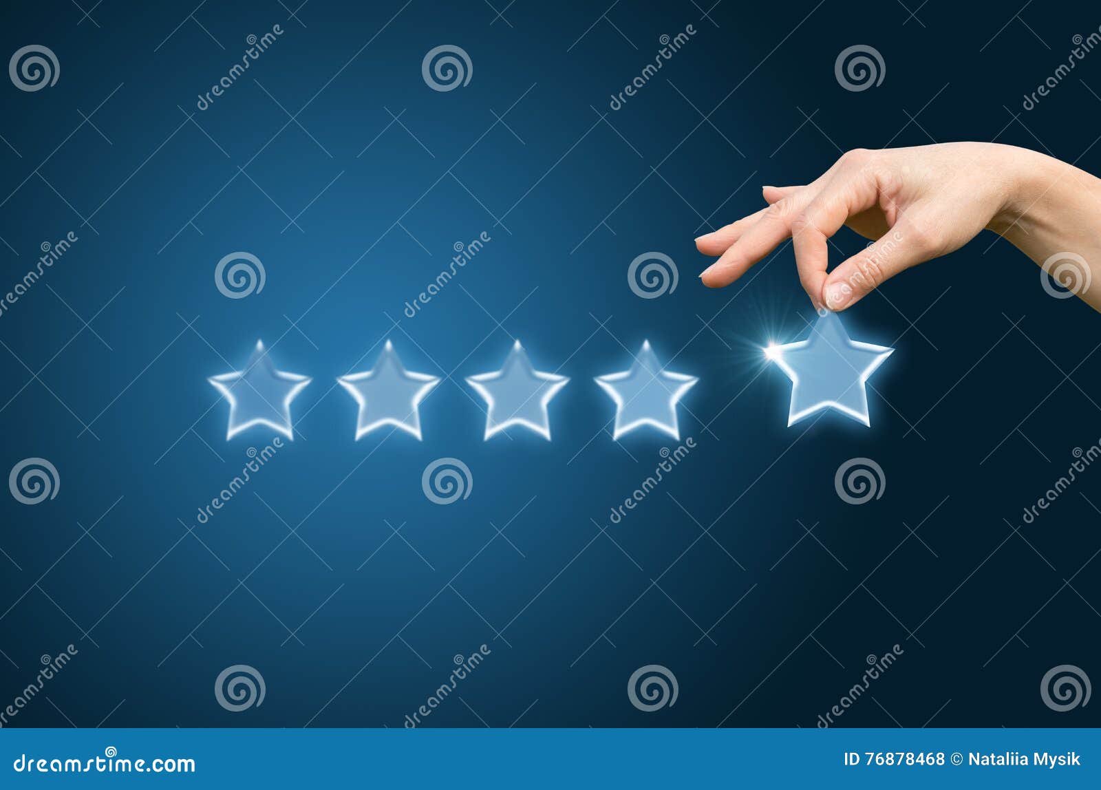 customer review give a five star