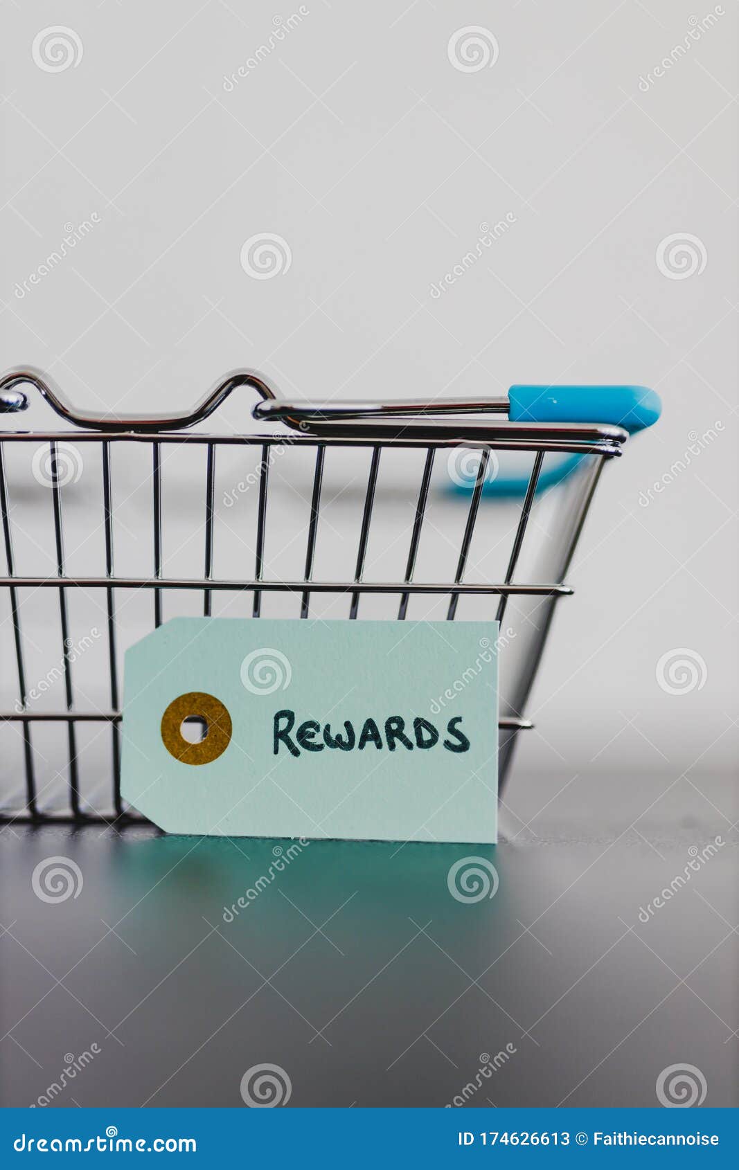 Customer Rewards And Fidelization Incentives Shopping Basket With