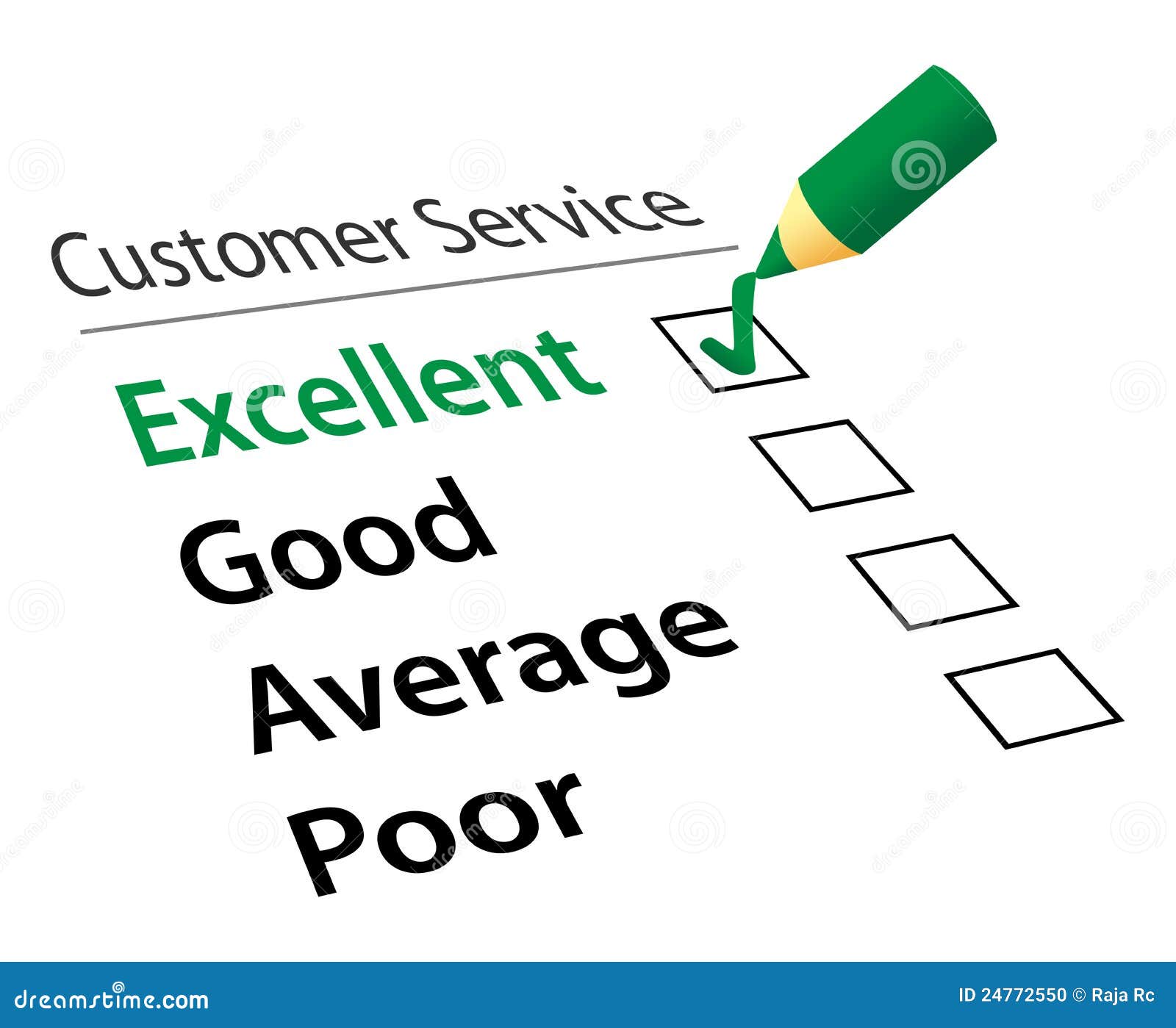 Excellent Customer Service Clipart Customer Service Illustration 24772550 - Megapixl