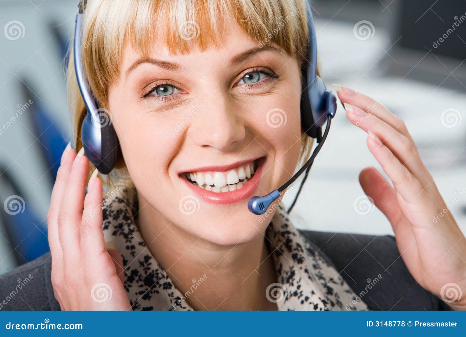 Customer Support stock photo. Image of contact, office 3148778