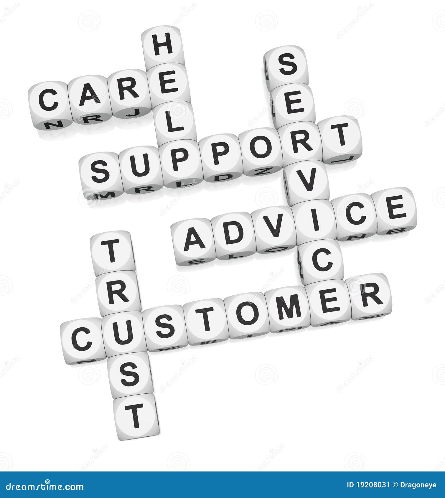 Customer trust stock illustration. Illustration of help - 19208031