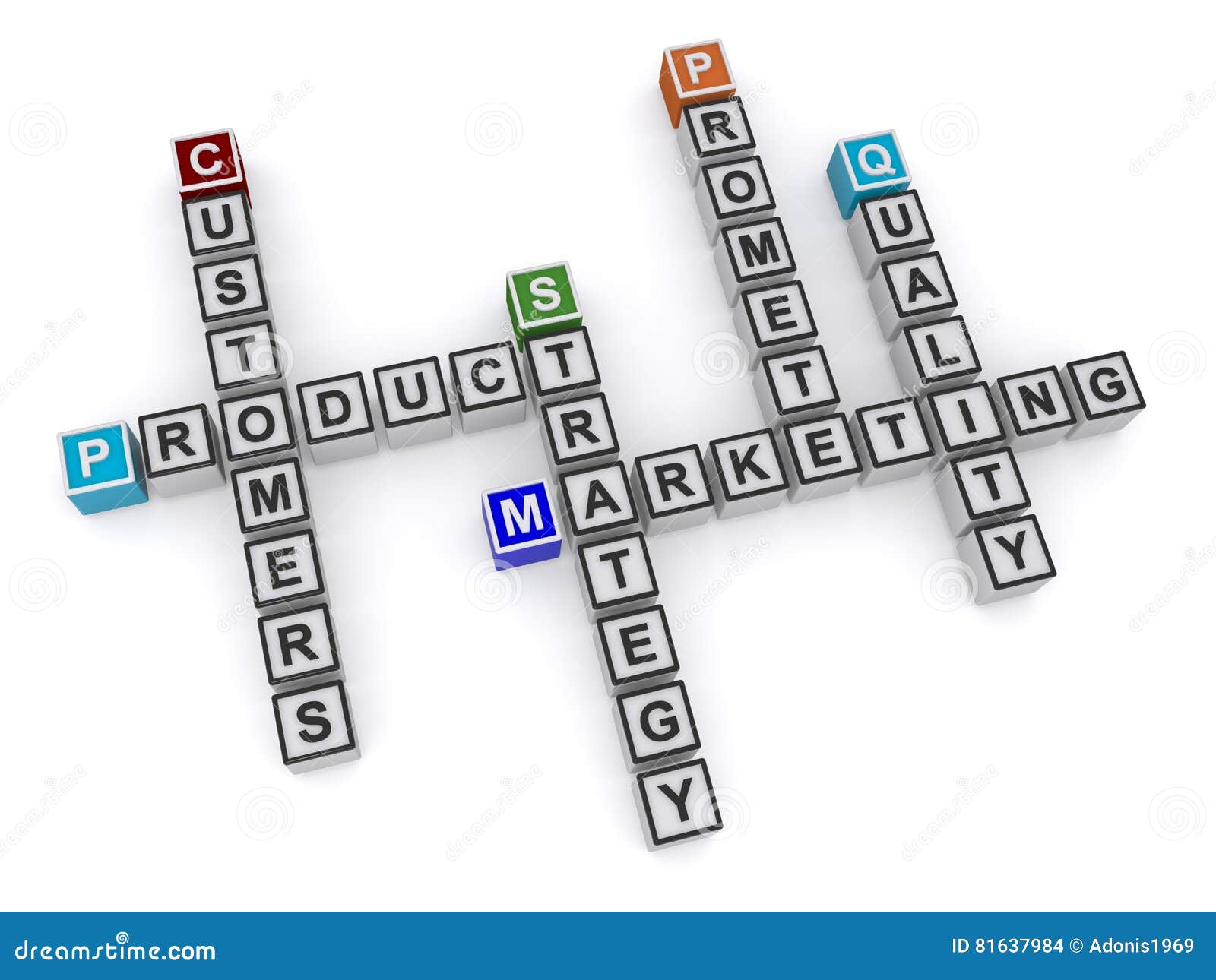 Customers Crossword Stock Illustration Illustration Of Customers