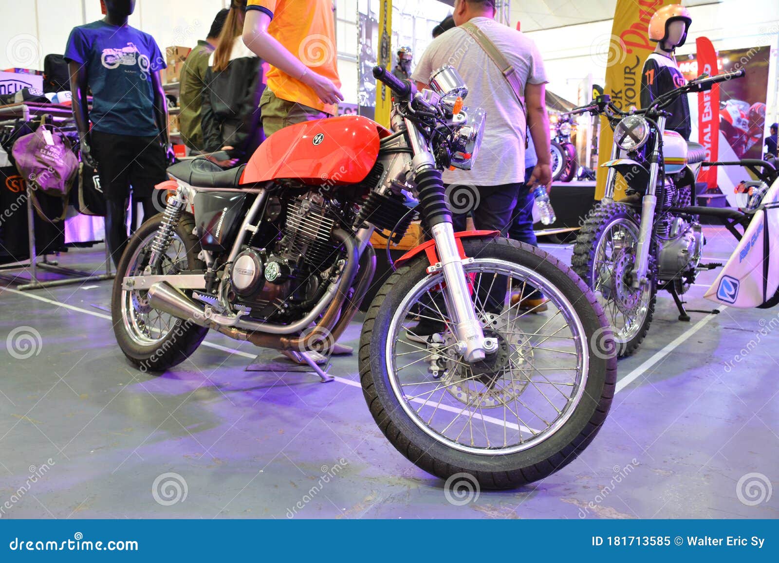 Customized Motorcycle at Ride Ph Motorcycle Show in Pasig, Philippines